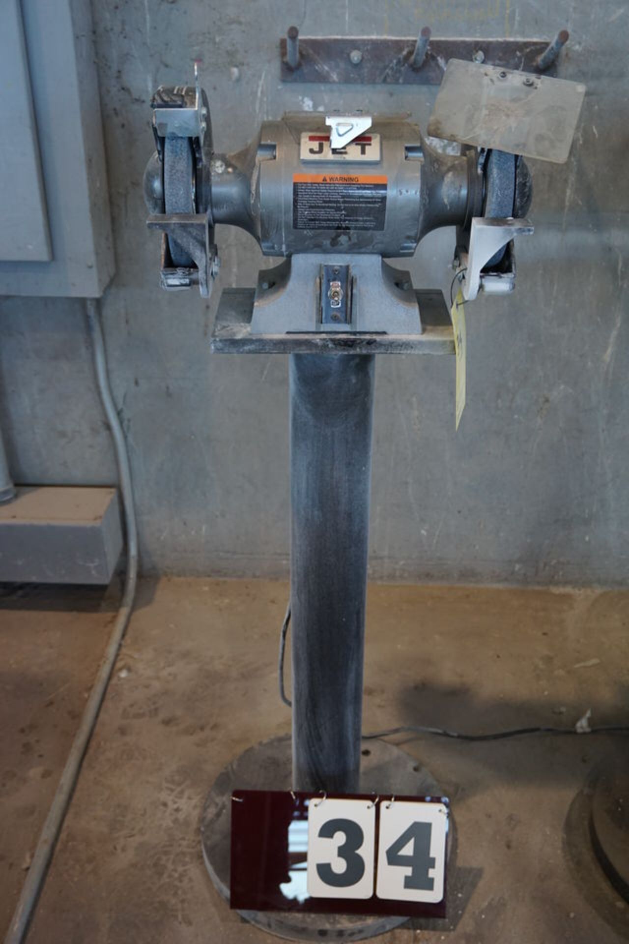 JET 8" PEDESTAL GRINDER