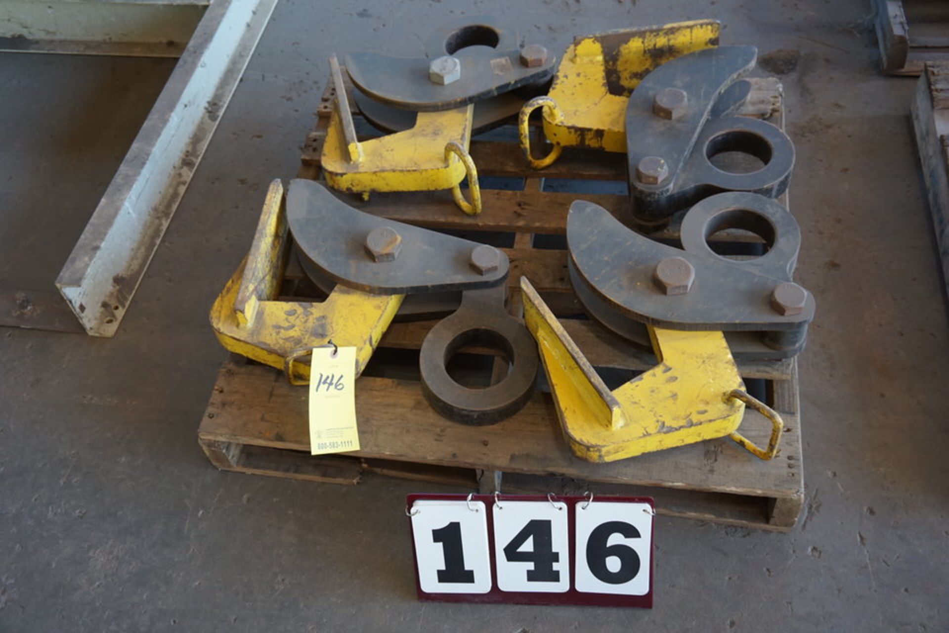 (4) HD CRANE PLATE LIFTERS