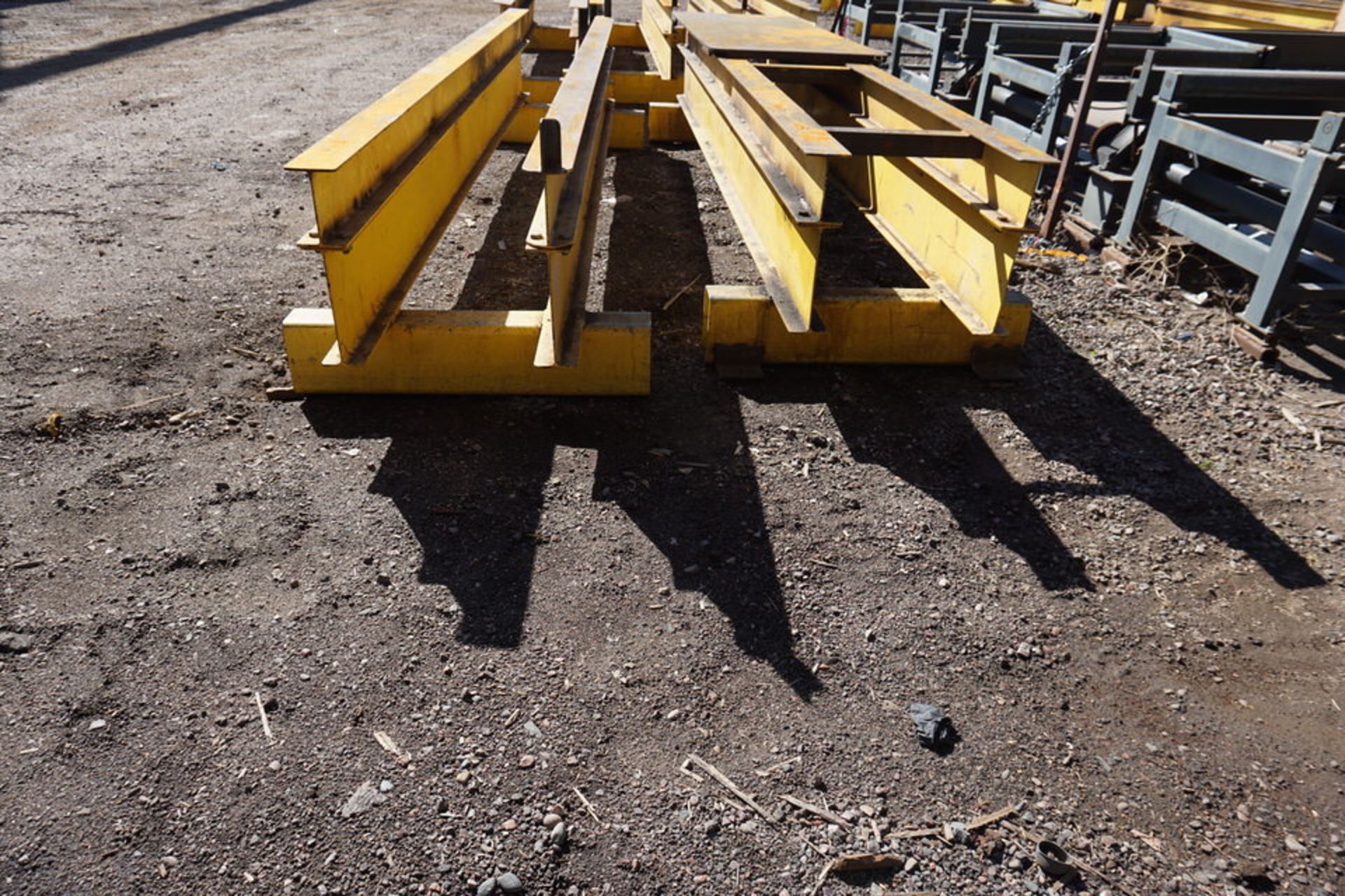 (5) STEEL WORKSTANDS, APPROX 12' LG - Image 3 of 7