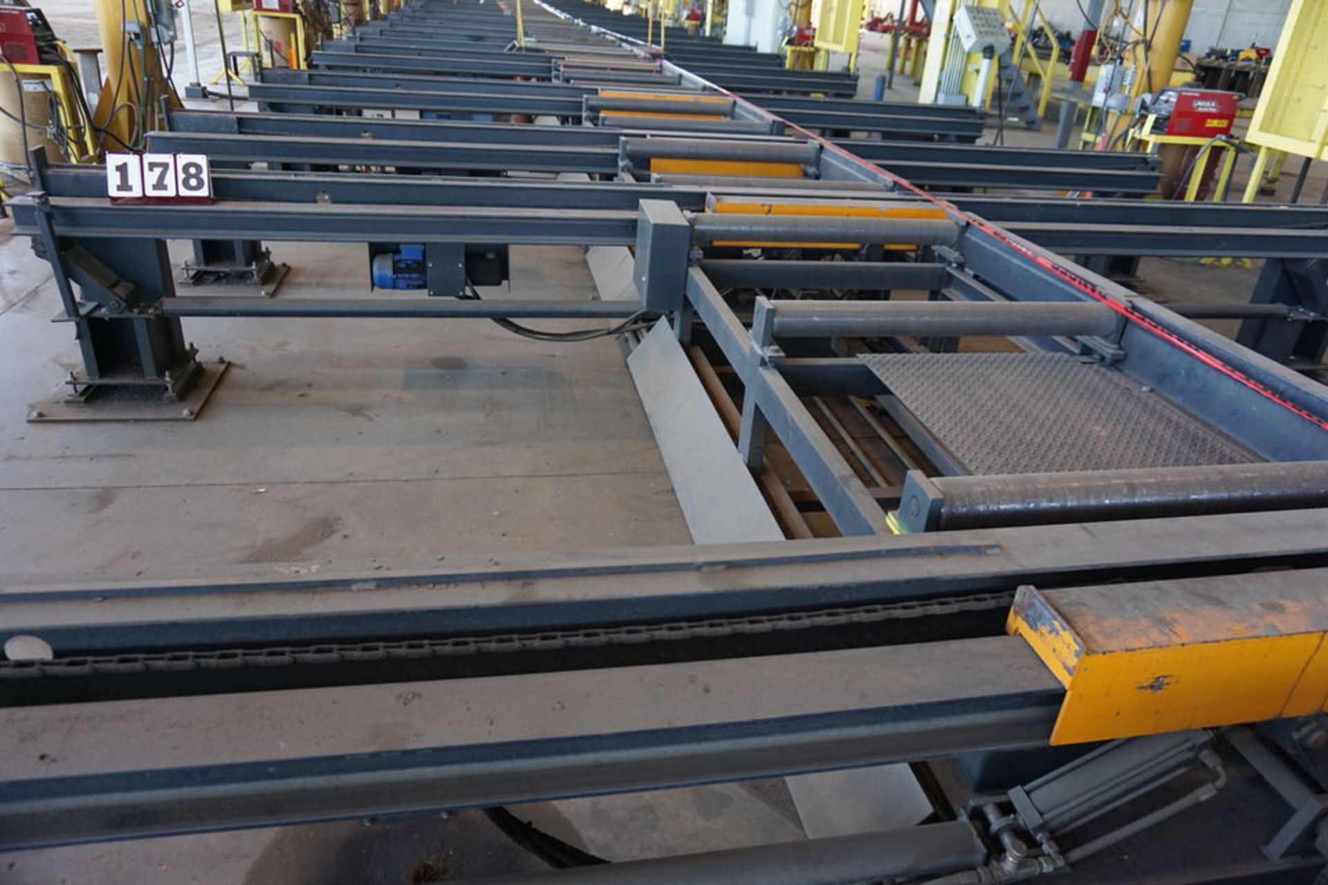 CONVEYOR R16 (APPROX 30') & TR TRANSFER TABLE (B15), 19'8"