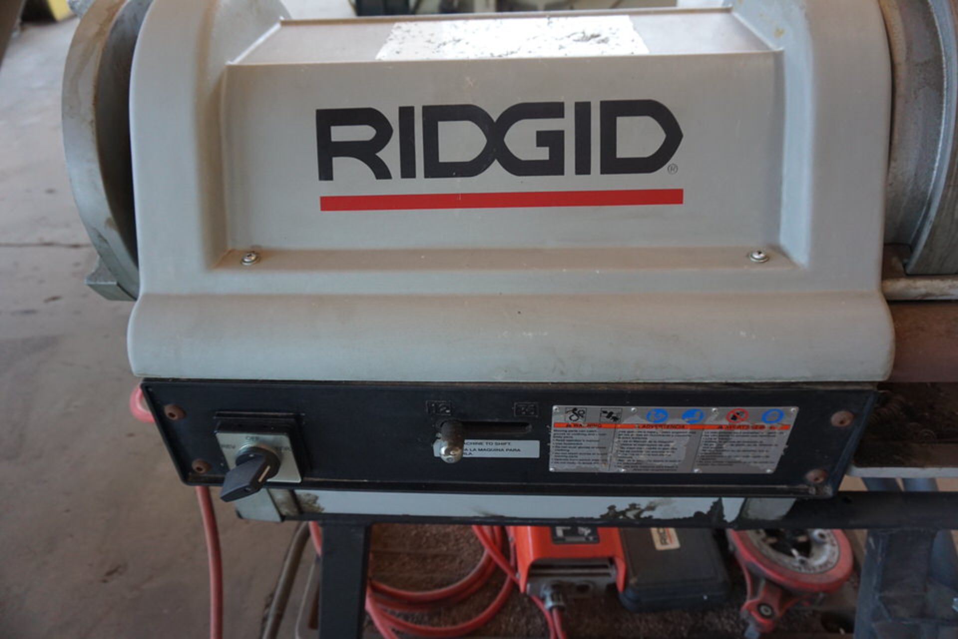 RIDGID PIPE THREADER MDL:1224 - Image 2 of 4