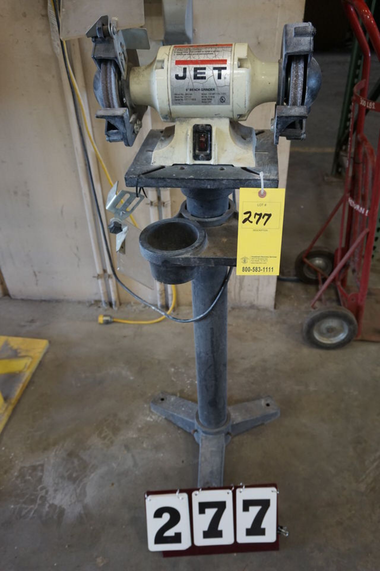 JET 6" PEDESTAL GRINDER