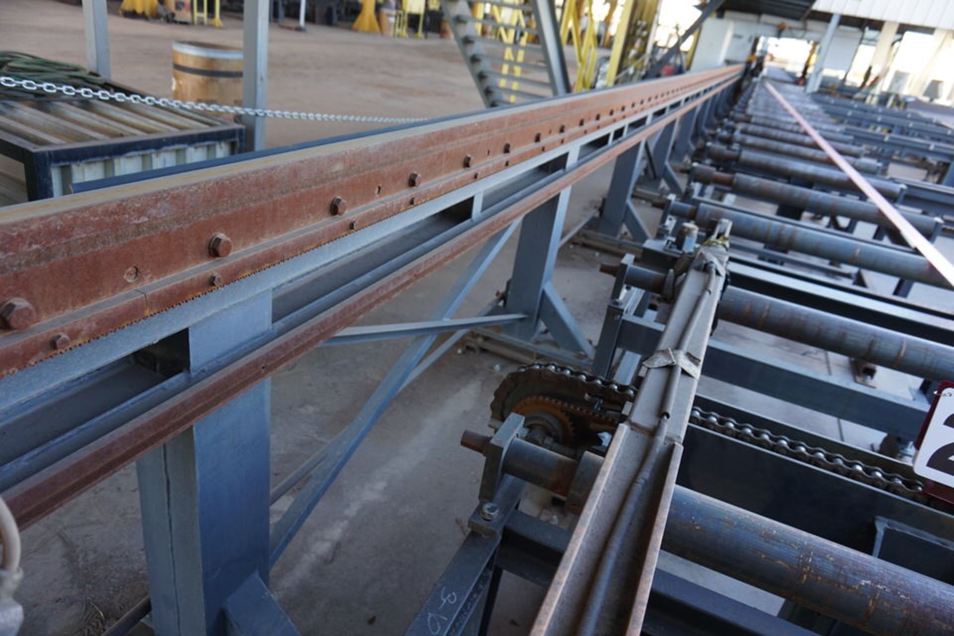 INFEED/OUTFEED CONVEYOR FOR SAW LINE (R3 & R6) W/ PICKERS - Image 2 of 3