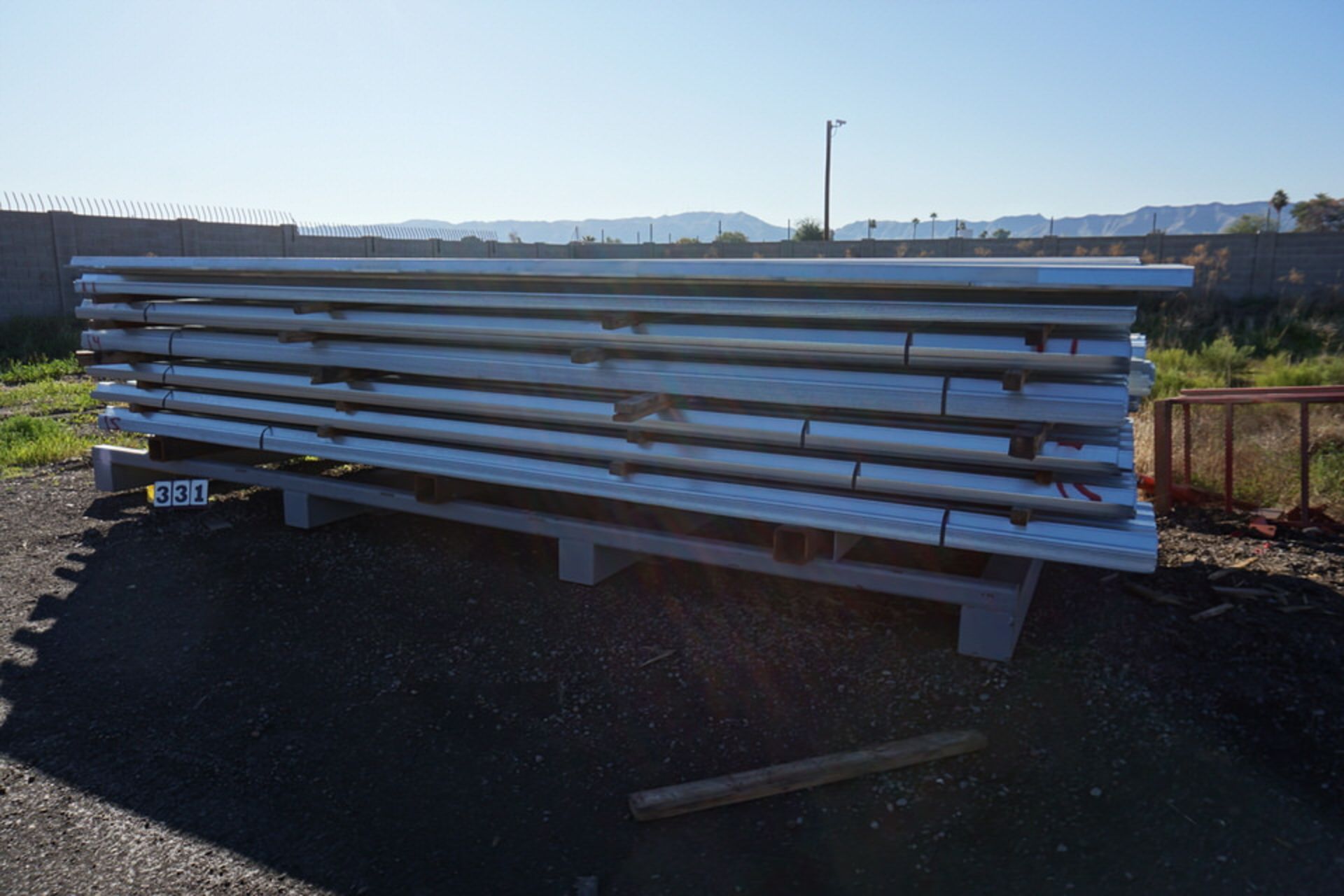 STEEL I-BEAM, TUBING AS SHOWN - Image 6 of 7