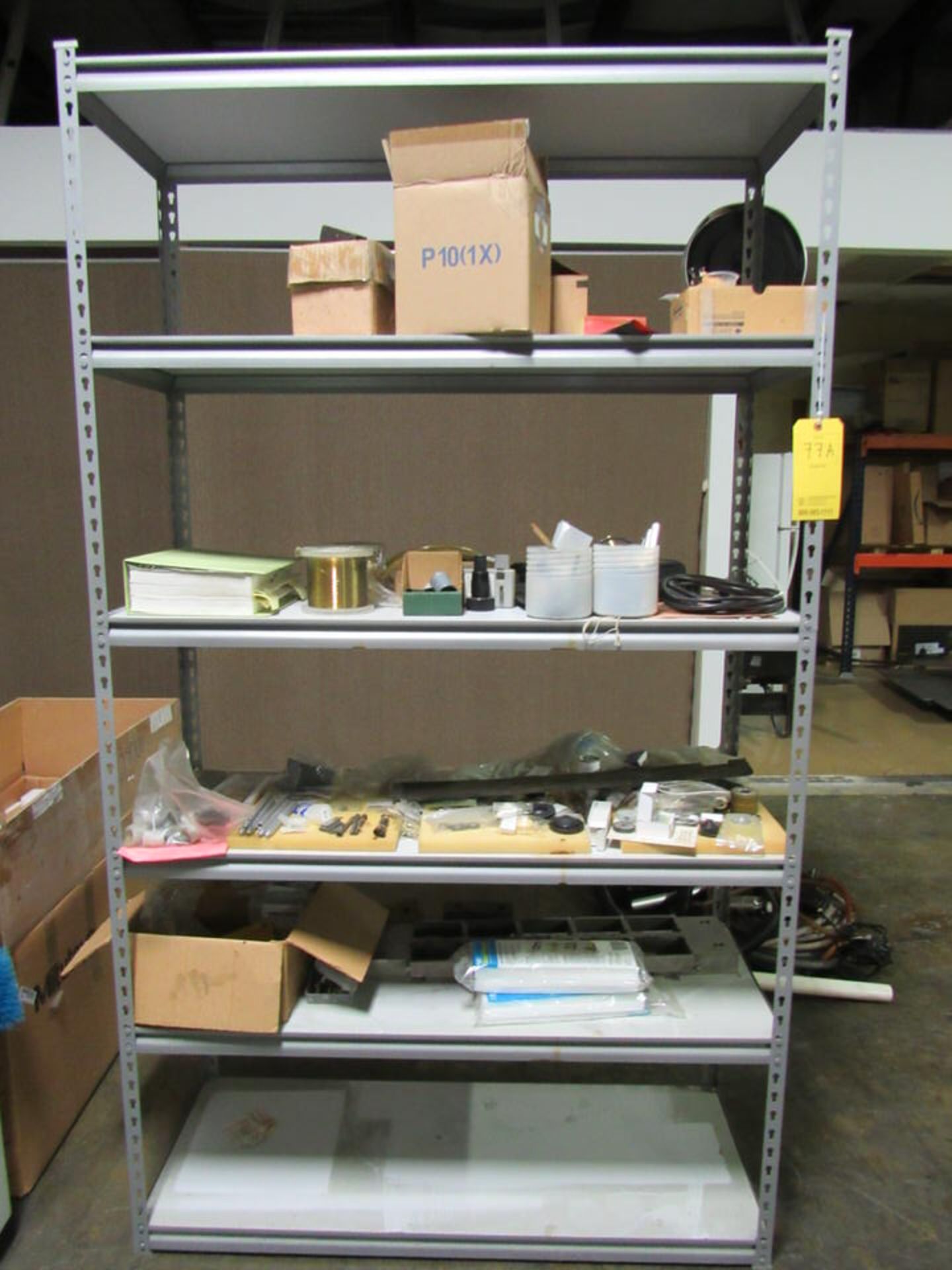 Metal Shelf with Tooling and Misc. for Mitsubishi BA24 EDM