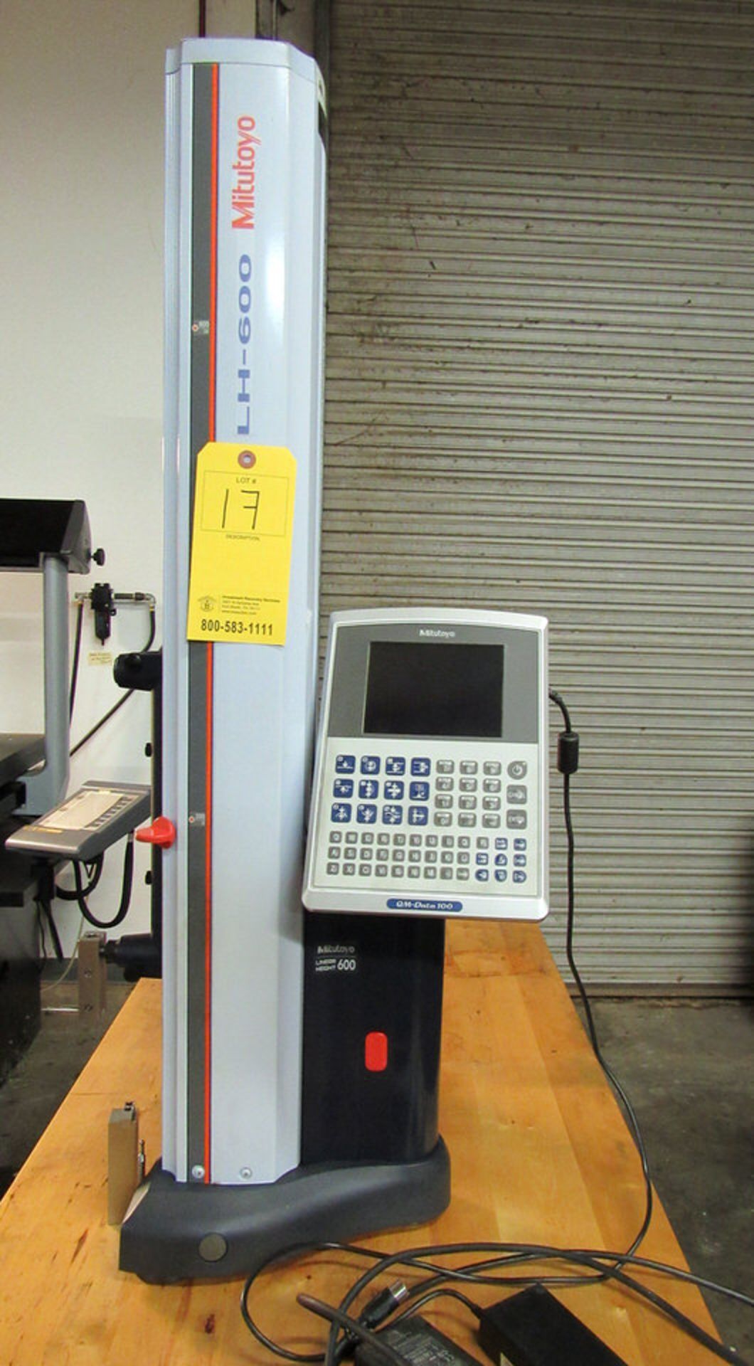 Mitutoyo LH-600 Linear Height Coordinate Measuring Machine (CMM), 0" - 24" measuring range stroke,