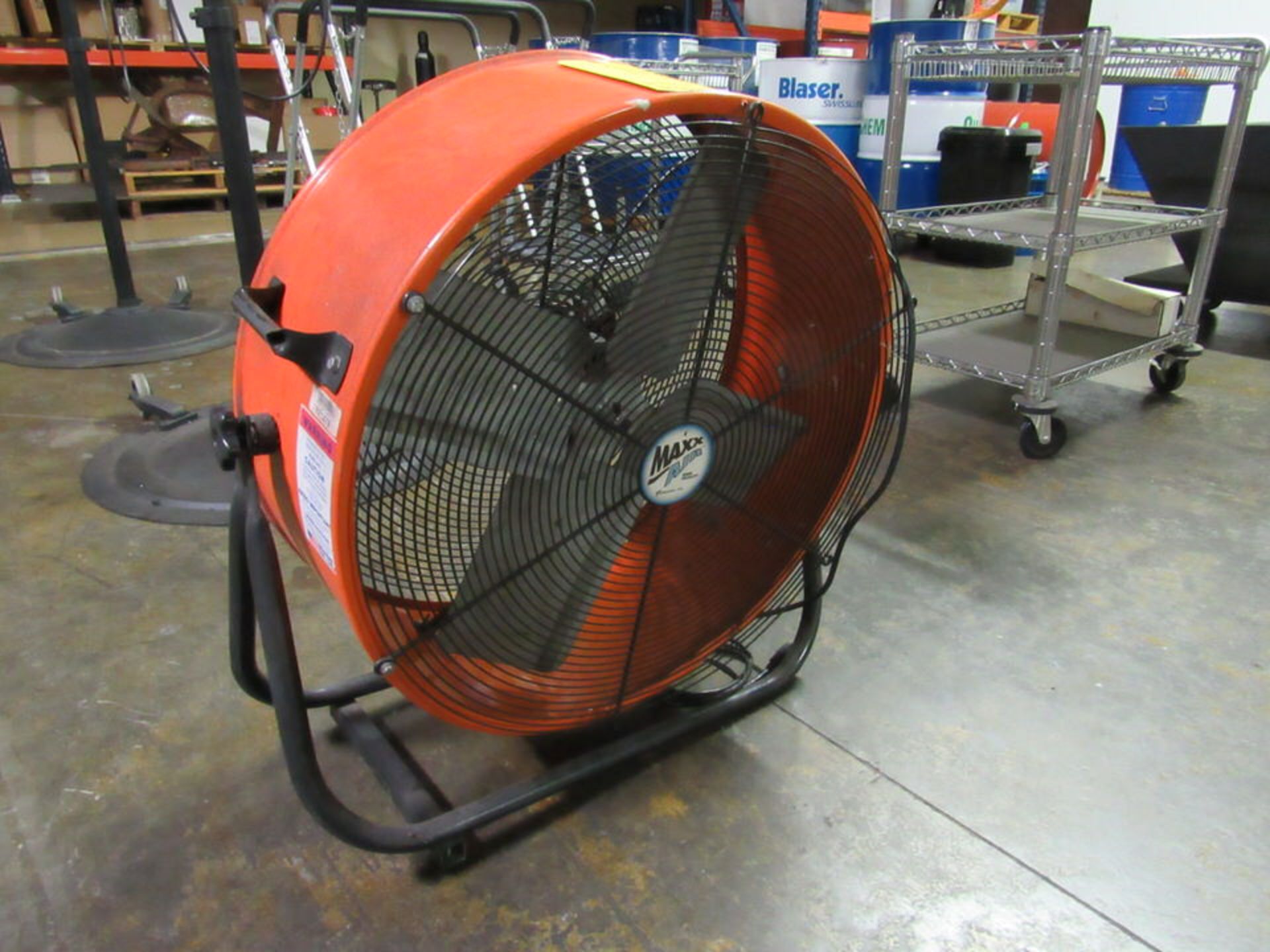 Maxair Model BF24TF Floor Fan, 2800 - 4000 cfm air flow, 24" dia. fan blade, S/N NA - Image 2 of 2