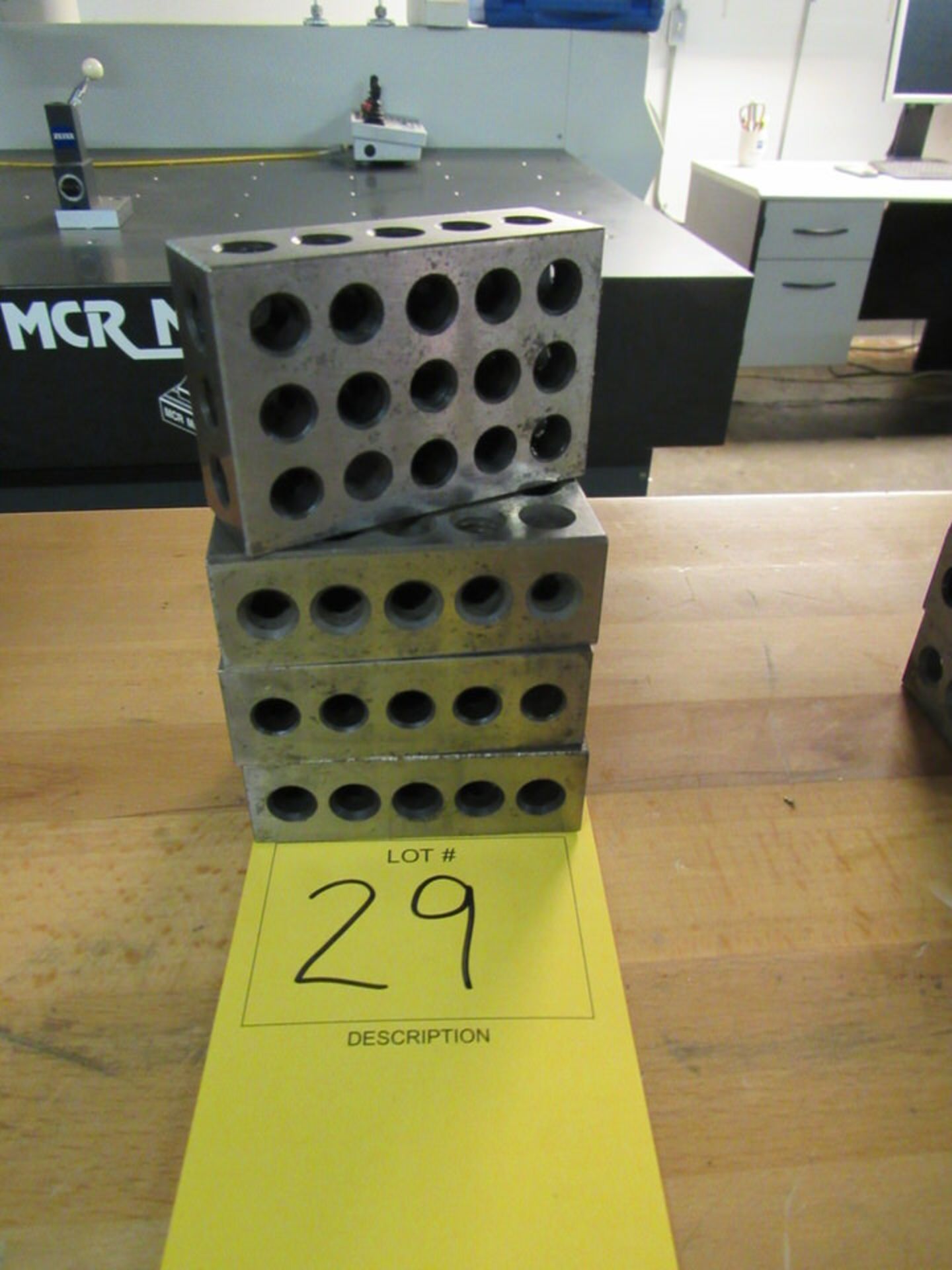 Set of (4) 2" x 3" x 1" Precsion Steel Blocks