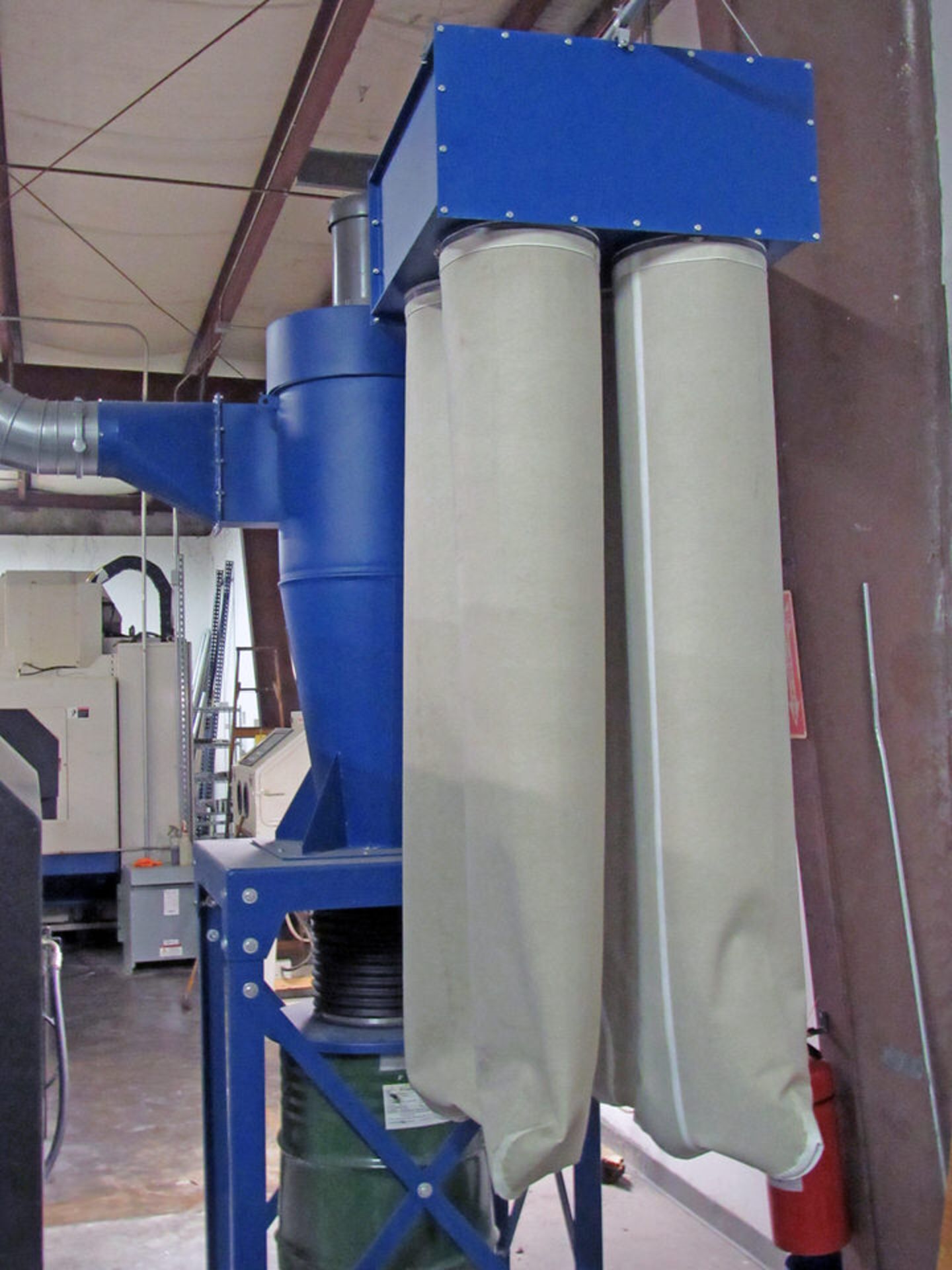 Donaldson Torit Model 20 CYC Cyclone Collector Dust Collection System, 5 hp, 2000 cfm cap., 20" - Image 5 of 5