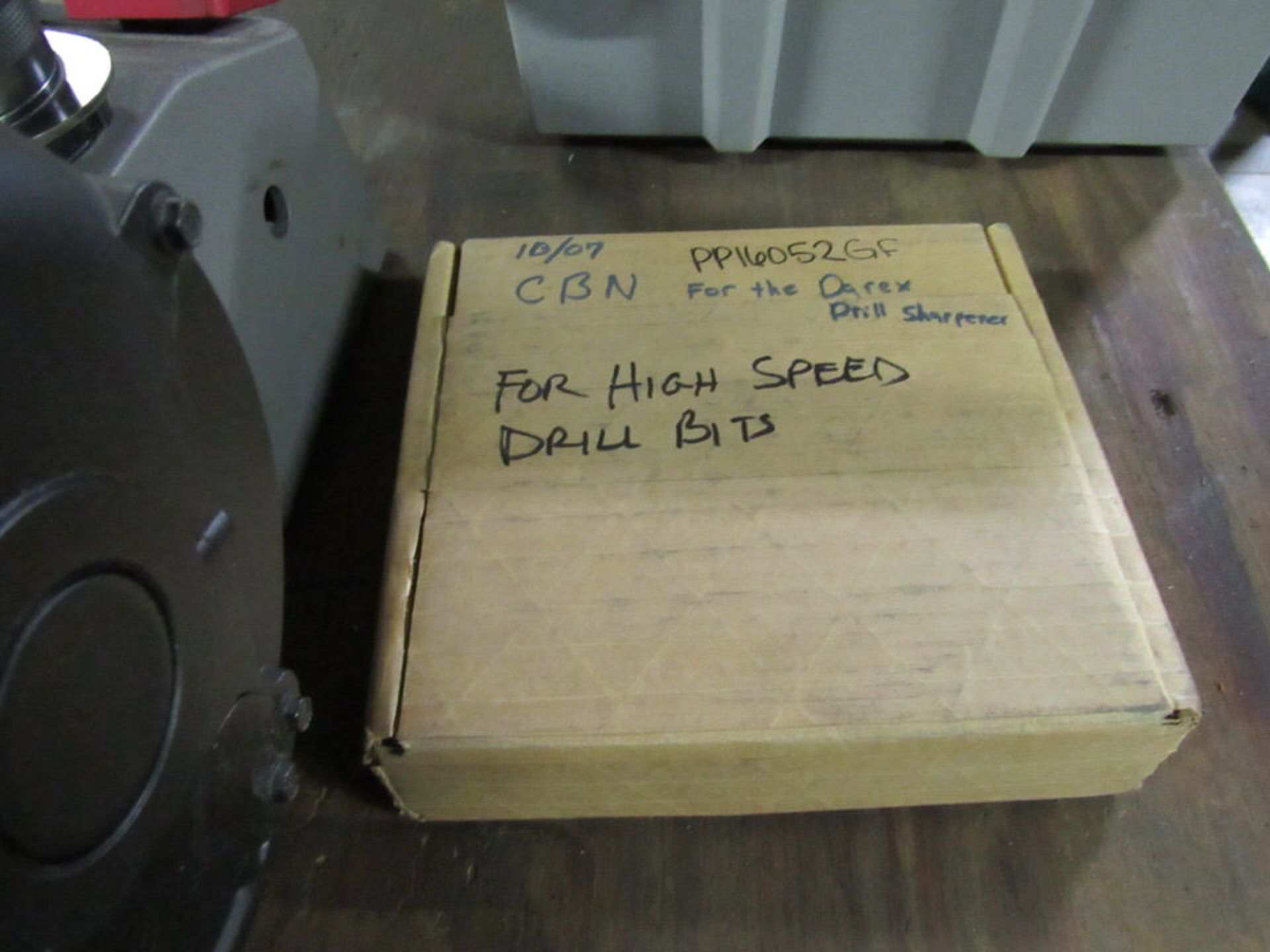 Darex XT3000 Xpandable Tool Sharpener, new 10/2007, 1/4 hp motor, sharpens std. / split point drills - Image 3 of 3