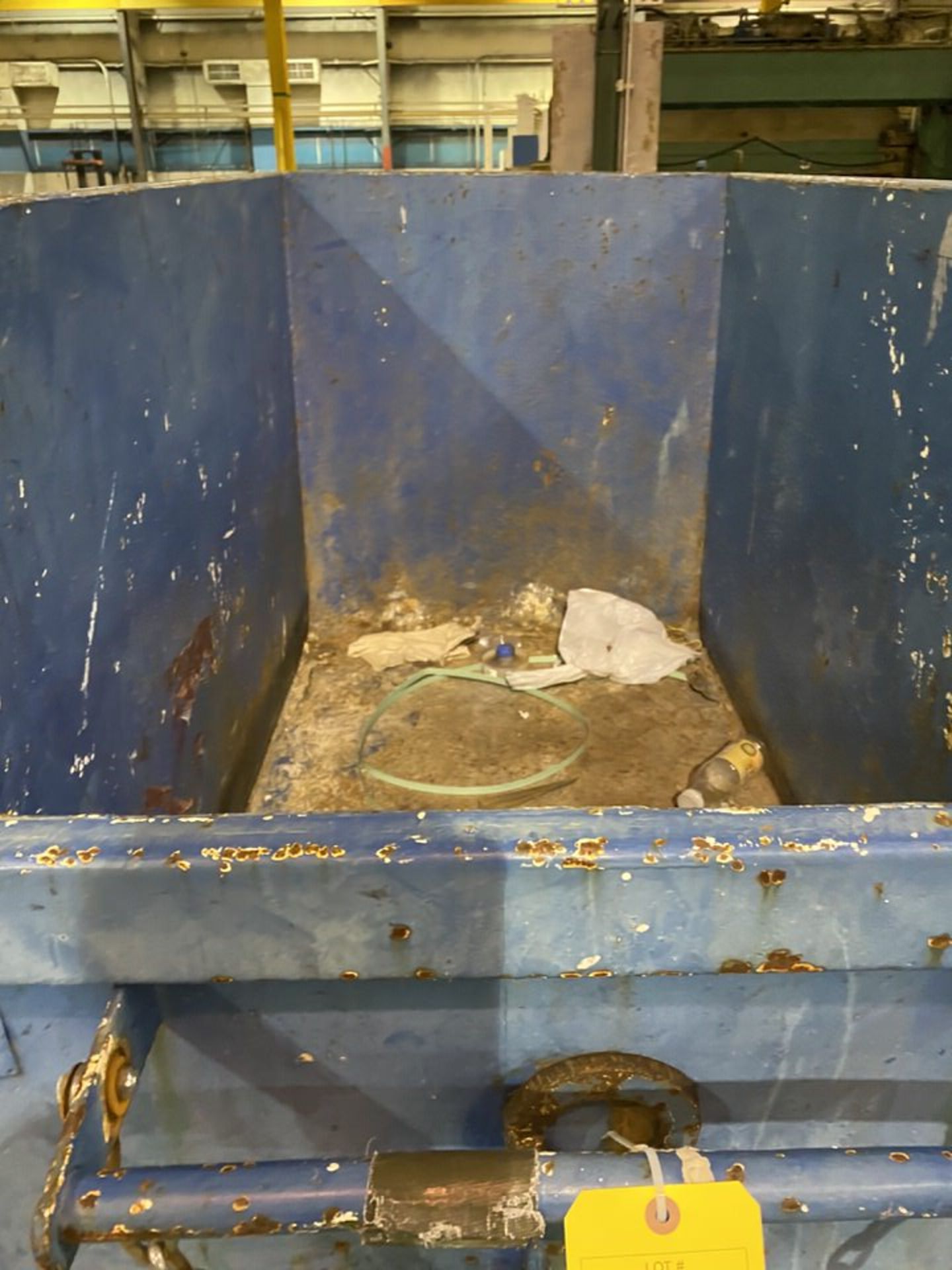 Blue Material Tug Cart on Casters (LOCATION: 1400 WESTPARK WAY, EULESS TX 75856) - Image 2 of 2