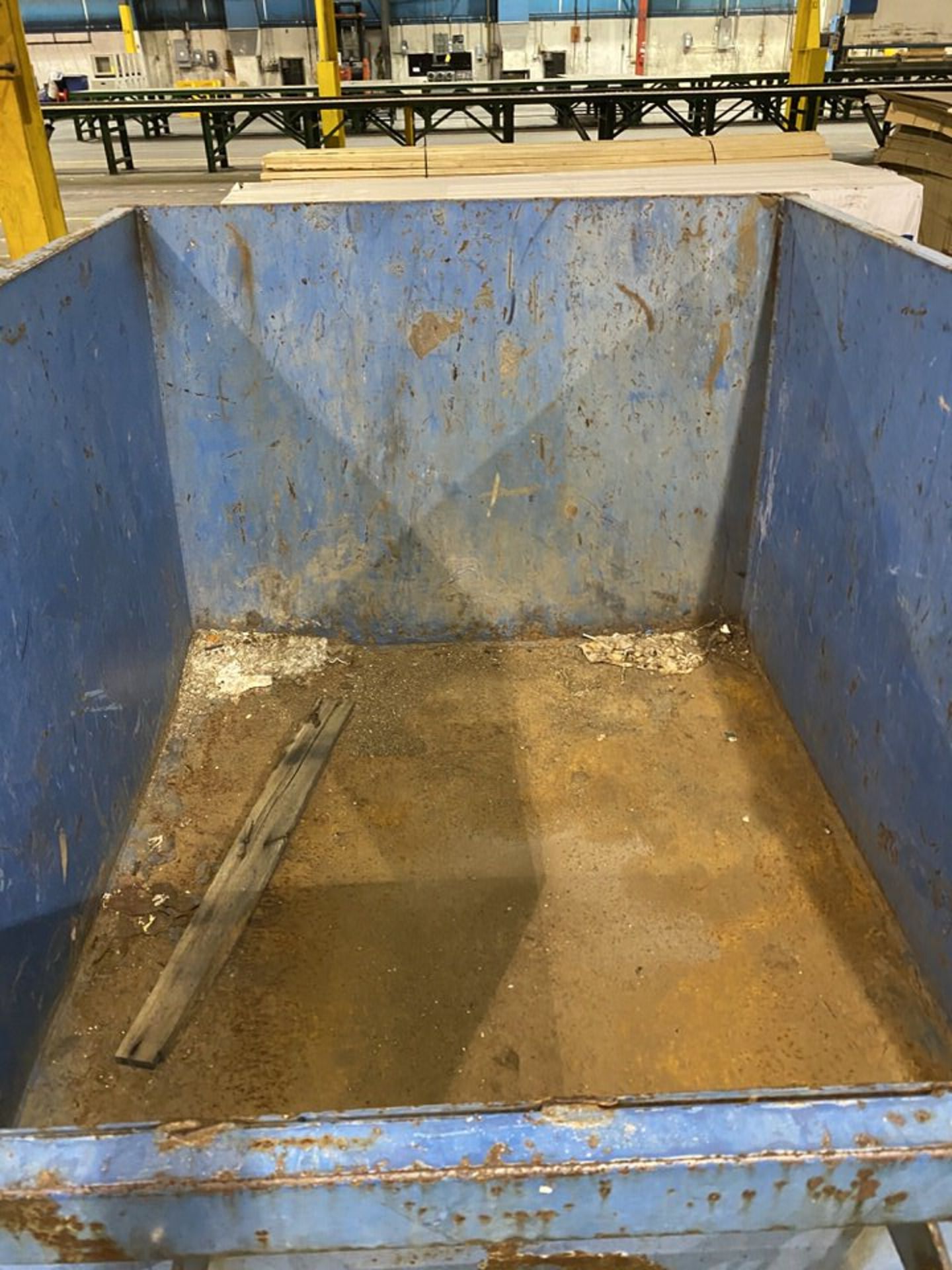 Blue Material Tug Cart on Casters (LOCATION: 1400 WESTPARK WAY, EULESS TX 75856) - Image 2 of 2
