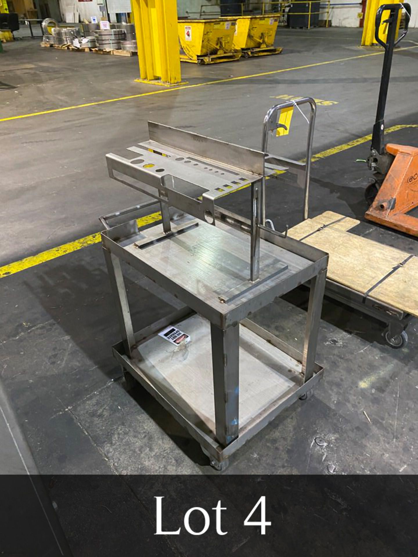 Tool holder and Rolling Cart on Casters (LOCATION: 1400 WESTPARK WAY, EULESS TX 75856)