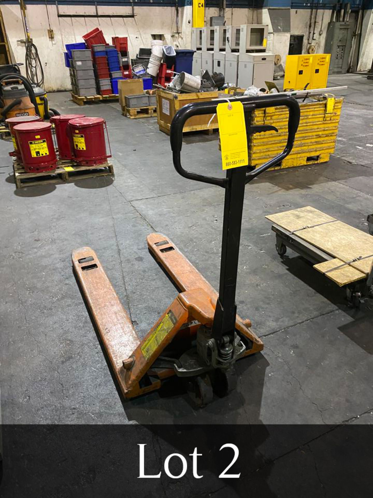 5500 LB Cap Pallet Jack (LOCATION: 1400 WESTPARK WAY, EULESS TX 75856)