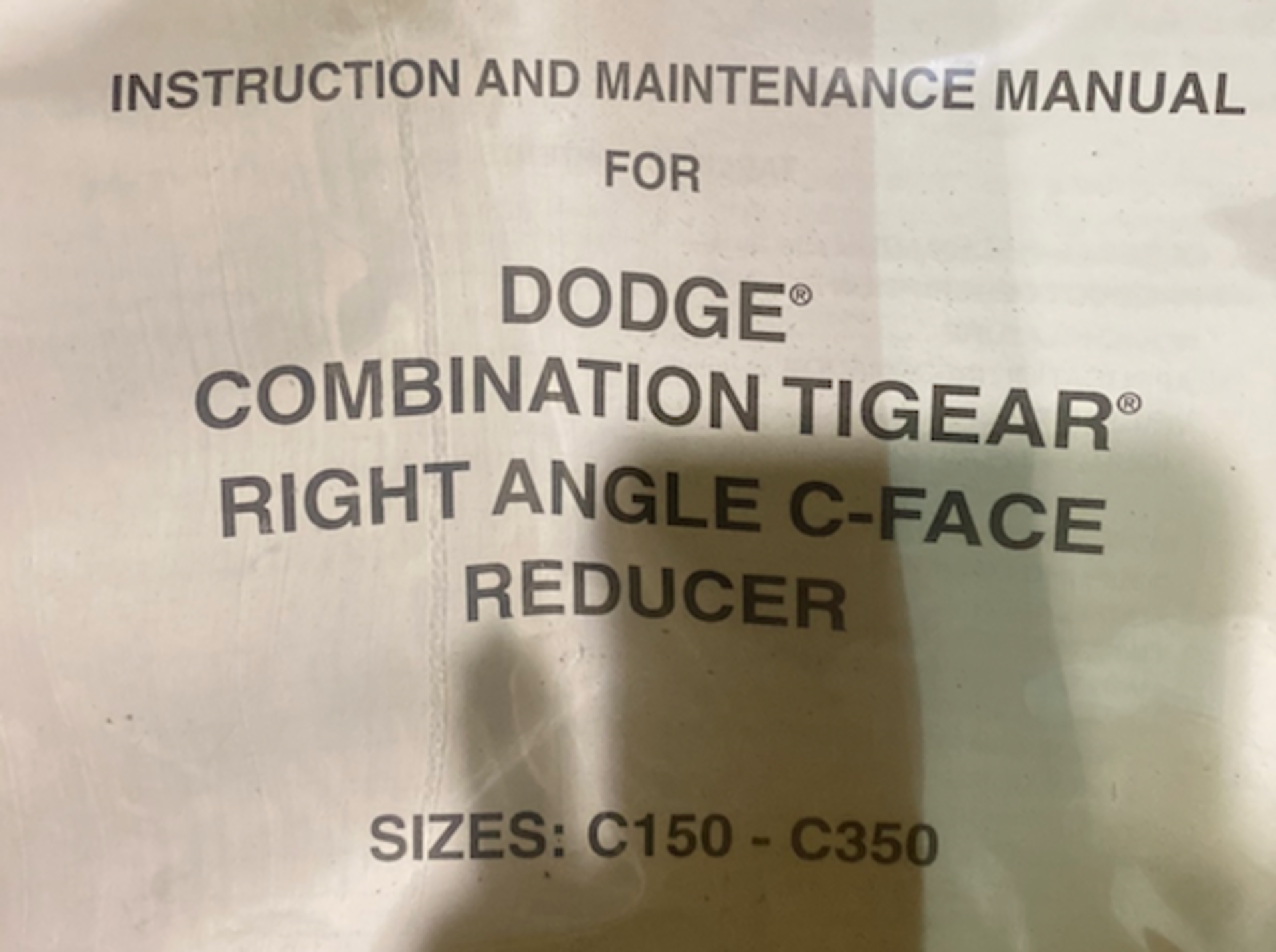 Dodge Combination Tigear Right Angle C-Face Reducer (LOCATION: 1400 WESTPARK WAY, EULESS TX 75856) - Image 3 of 3