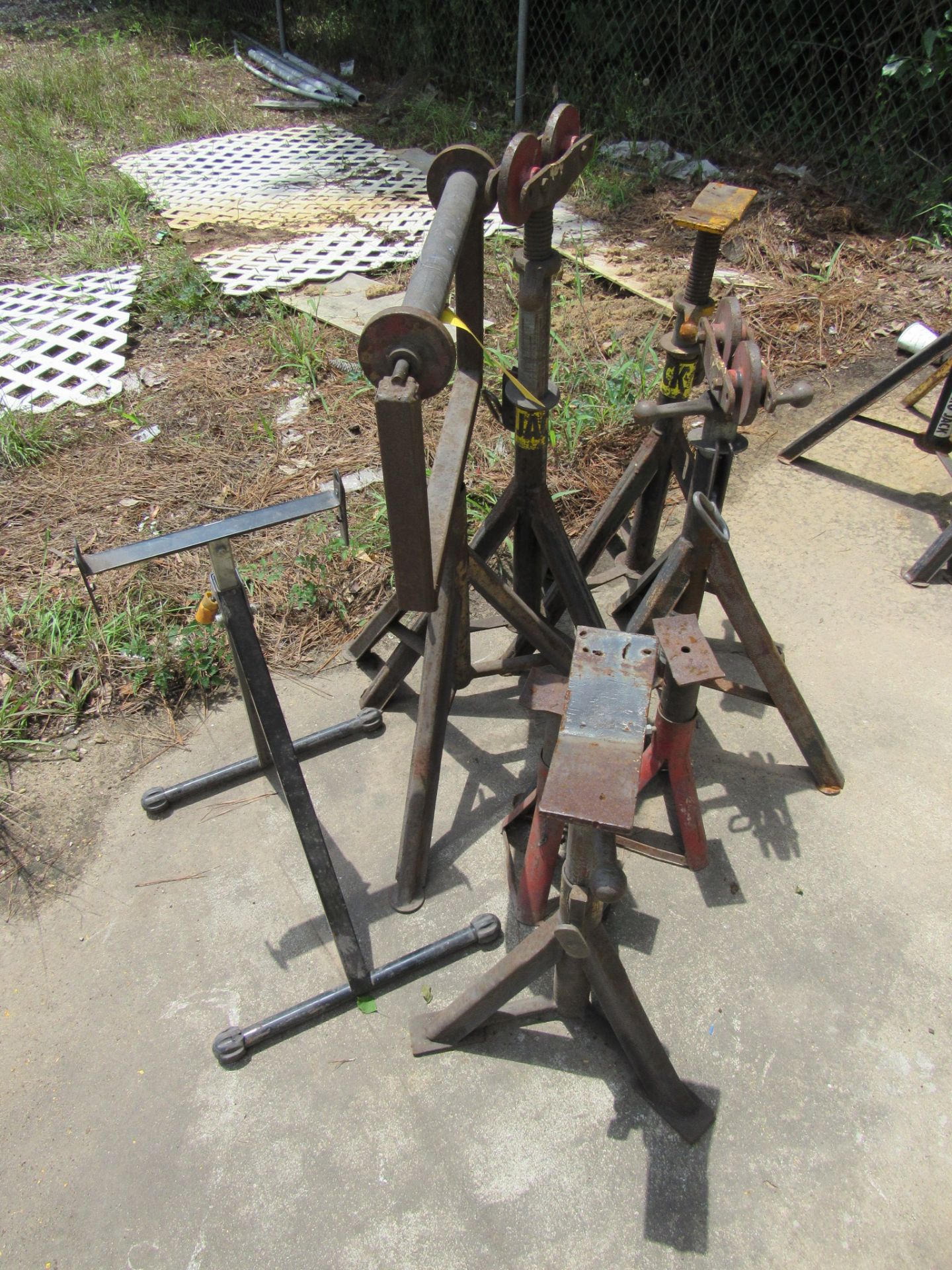 Lot of (7) Pipe Stands - Image 2 of 2