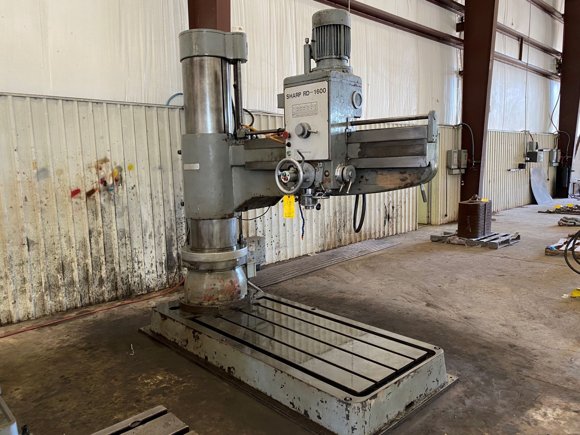 Sharp Model RD-1600 Radial Drill