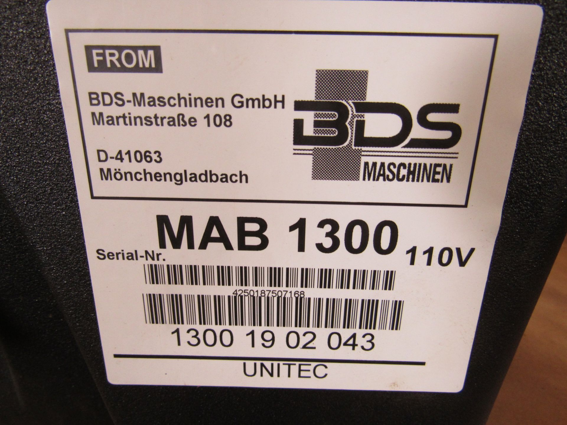 MAG Model MAB 1300 Drill with Case - Image 6 of 6