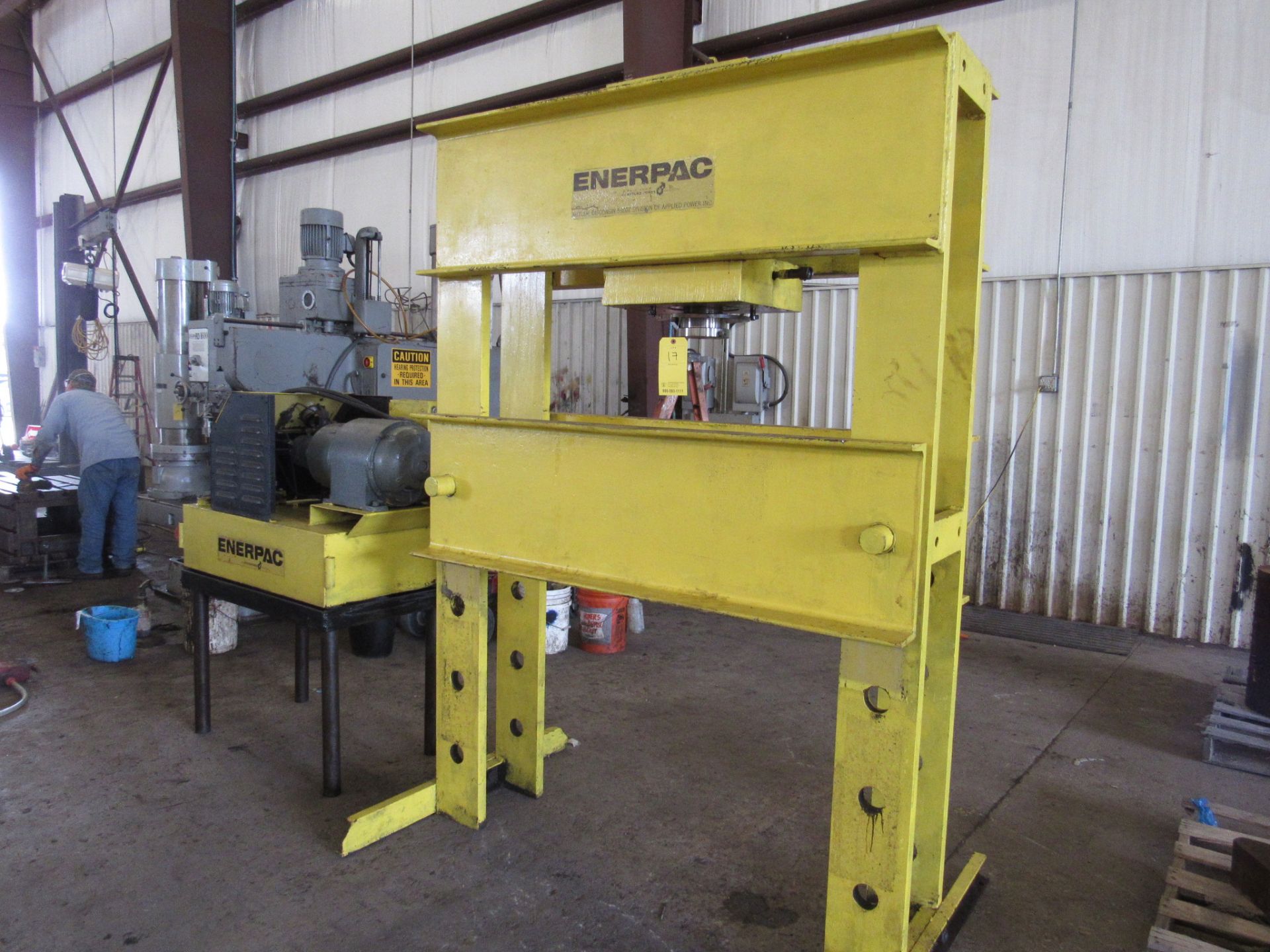 200 Ton ENERPAC Heavy Duty Shop Press - Image 3 of 10