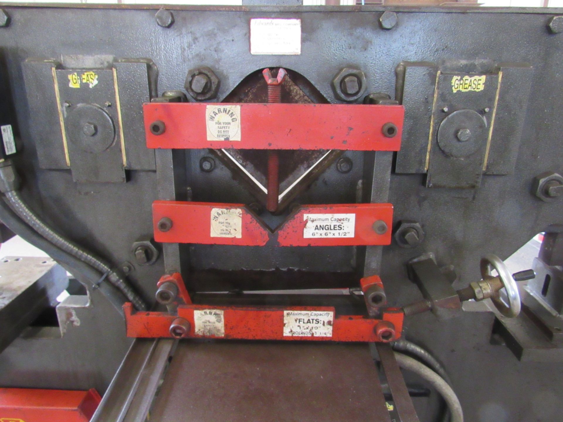 Edwards Jaws IV 100 Ton Ironworker - Image 5 of 7