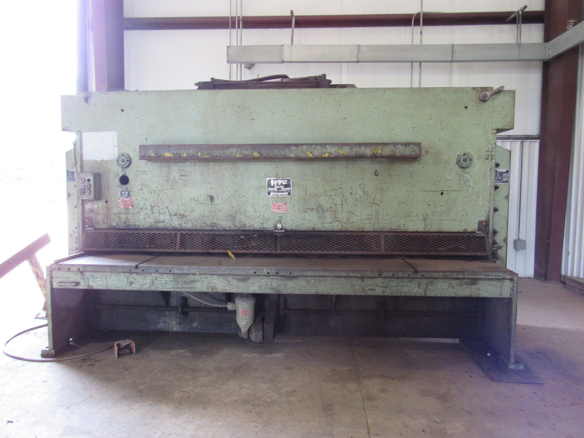 1/2" x 12' HTC Model 500-12AHC Hydraulic Shear - Image 2 of 7