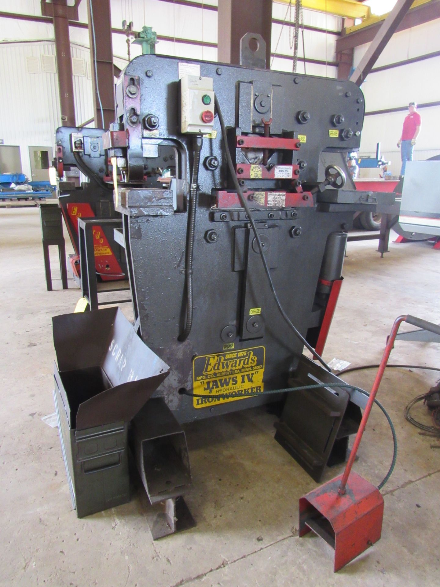 Edwards Jaws IV 55 Ton Ironworker - Image 2 of 7