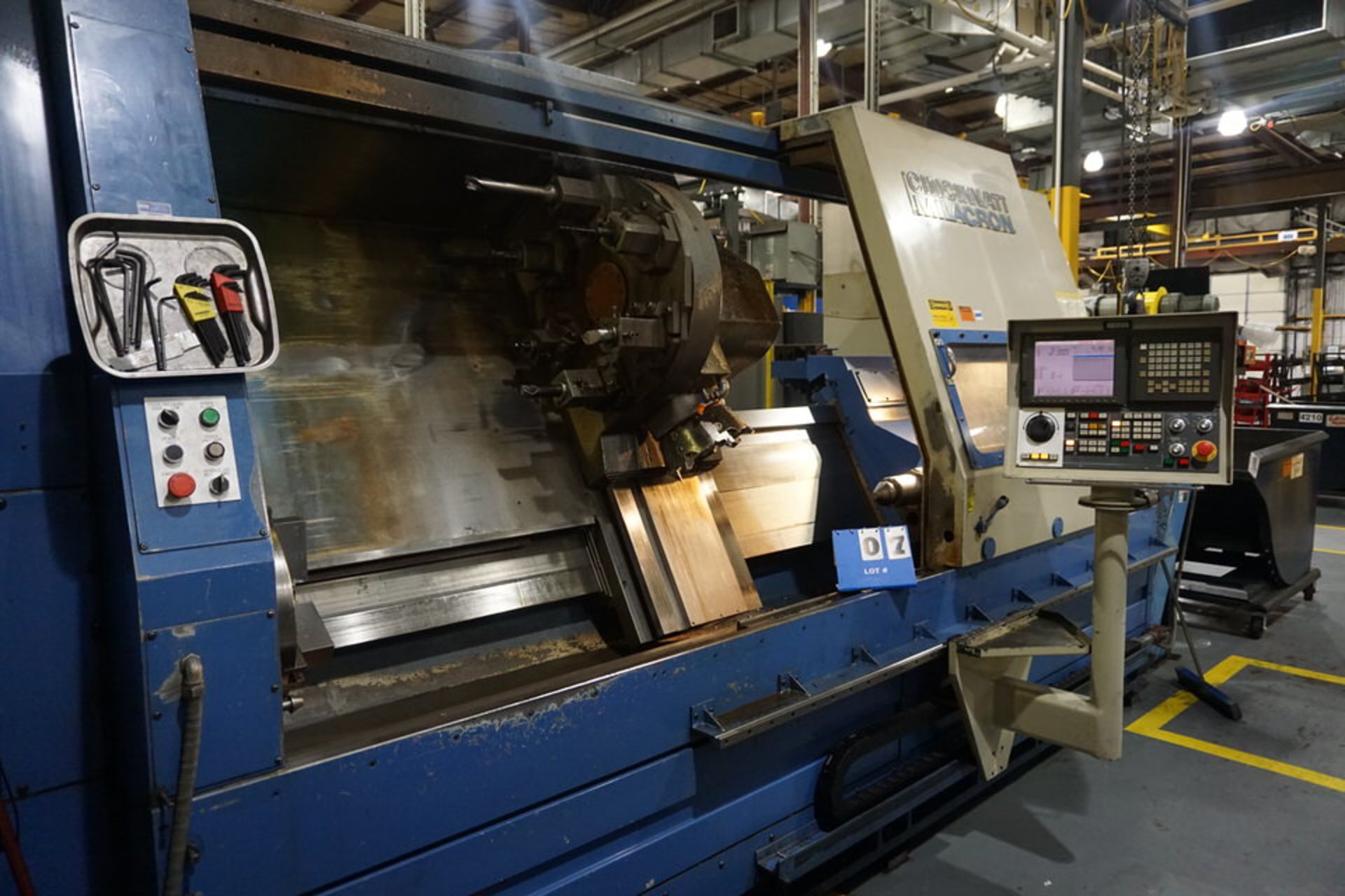 CINCINNATI MILACRON CNC LATHE, REMANUFACTURED BY DANILUK 2004