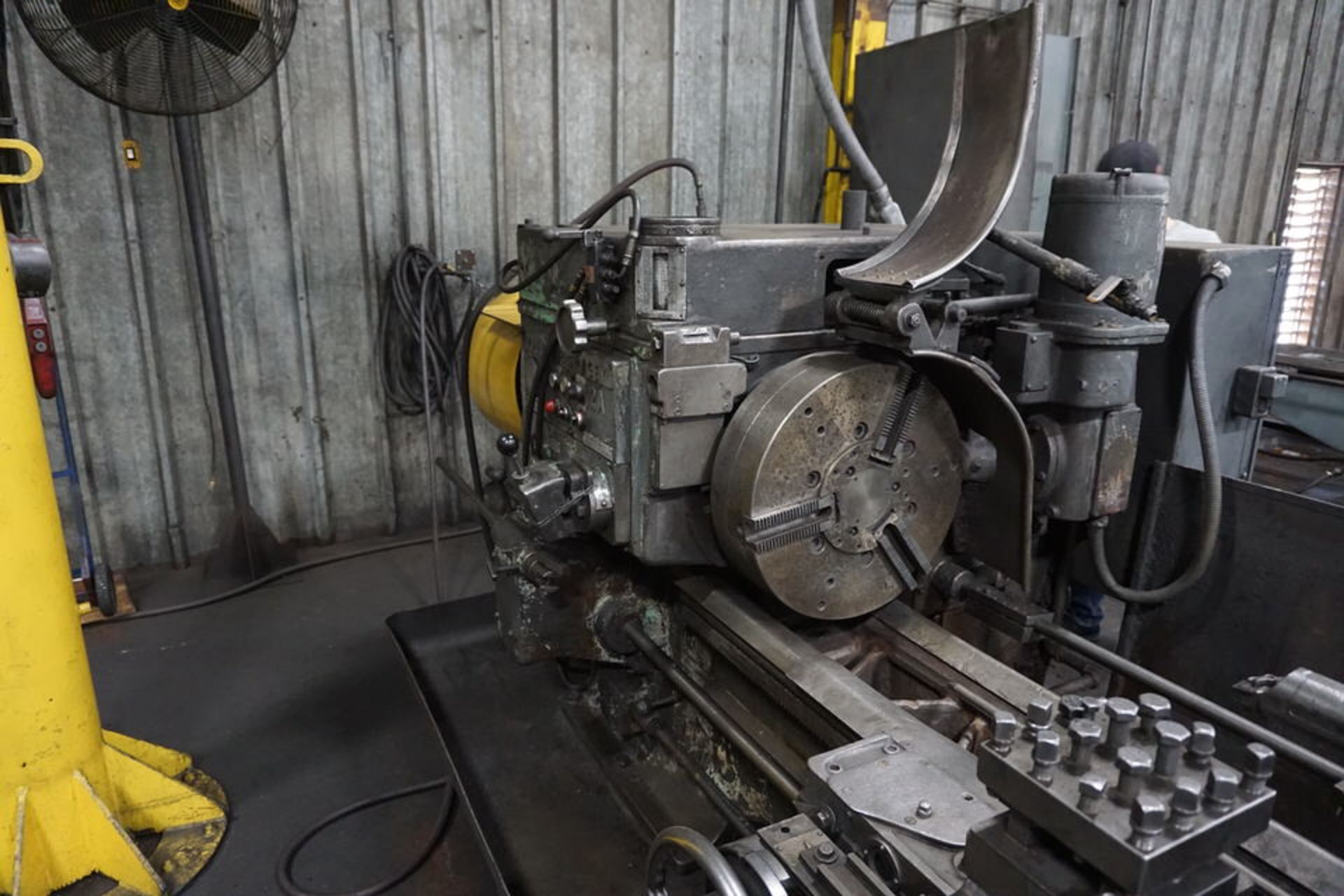 WARNEY & SWASEY 2A TURRET LATHE - Image 5 of 6