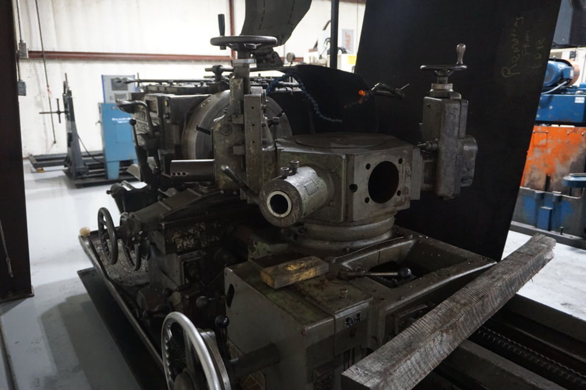 WARNER & SWASEY TURRET LATHE - Image 3 of 8