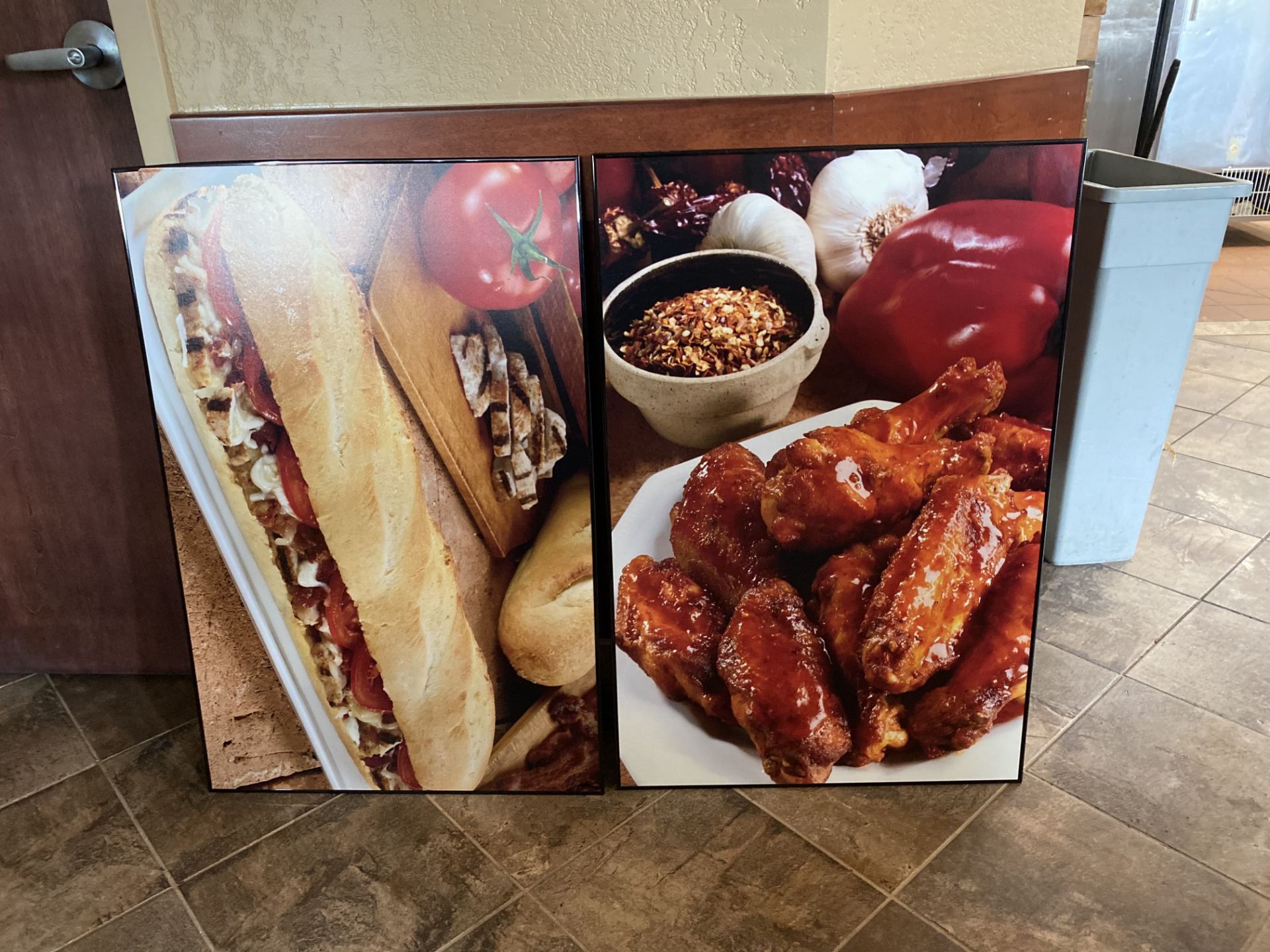 Restaurant Posters with Frames (x8) - Image 4 of 5
