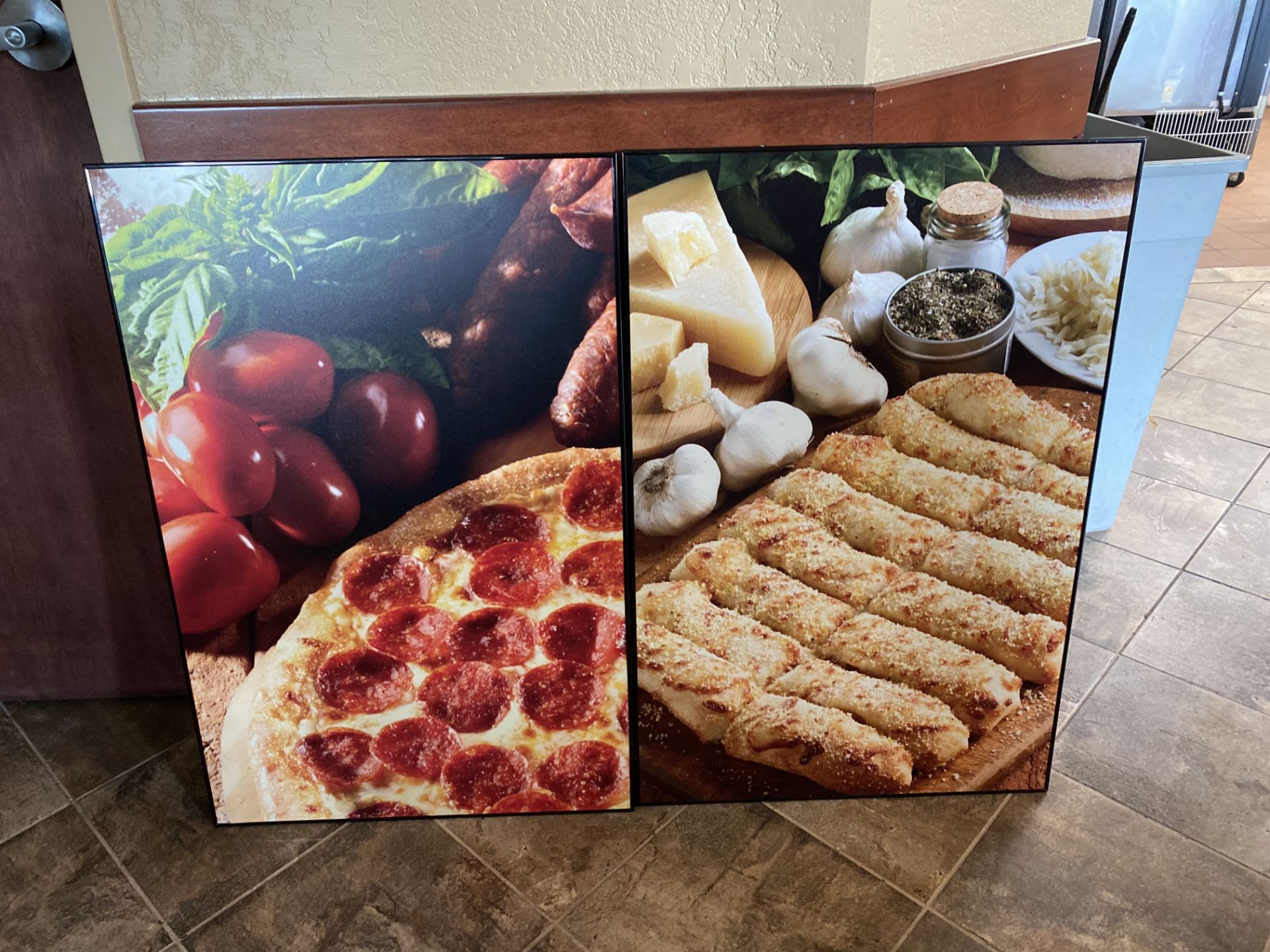 Restaurant Posters with Frames (x8) - Image 3 of 5