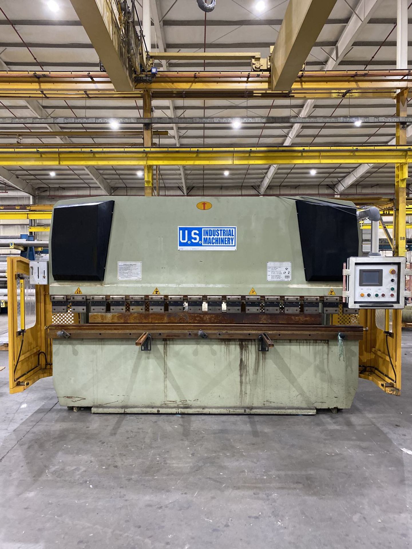 U.S. Industrial 88 Ton X 10' Hydraulic Press Brake Model: USHB88-10 w/ Dies