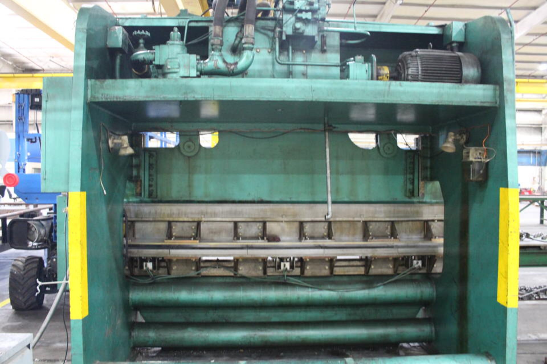 DUG SUNG 10' PRESS BRAKE W/ TOOLING & ROLLING CONVEYOR TABLE FEEDER - Image 3 of 3