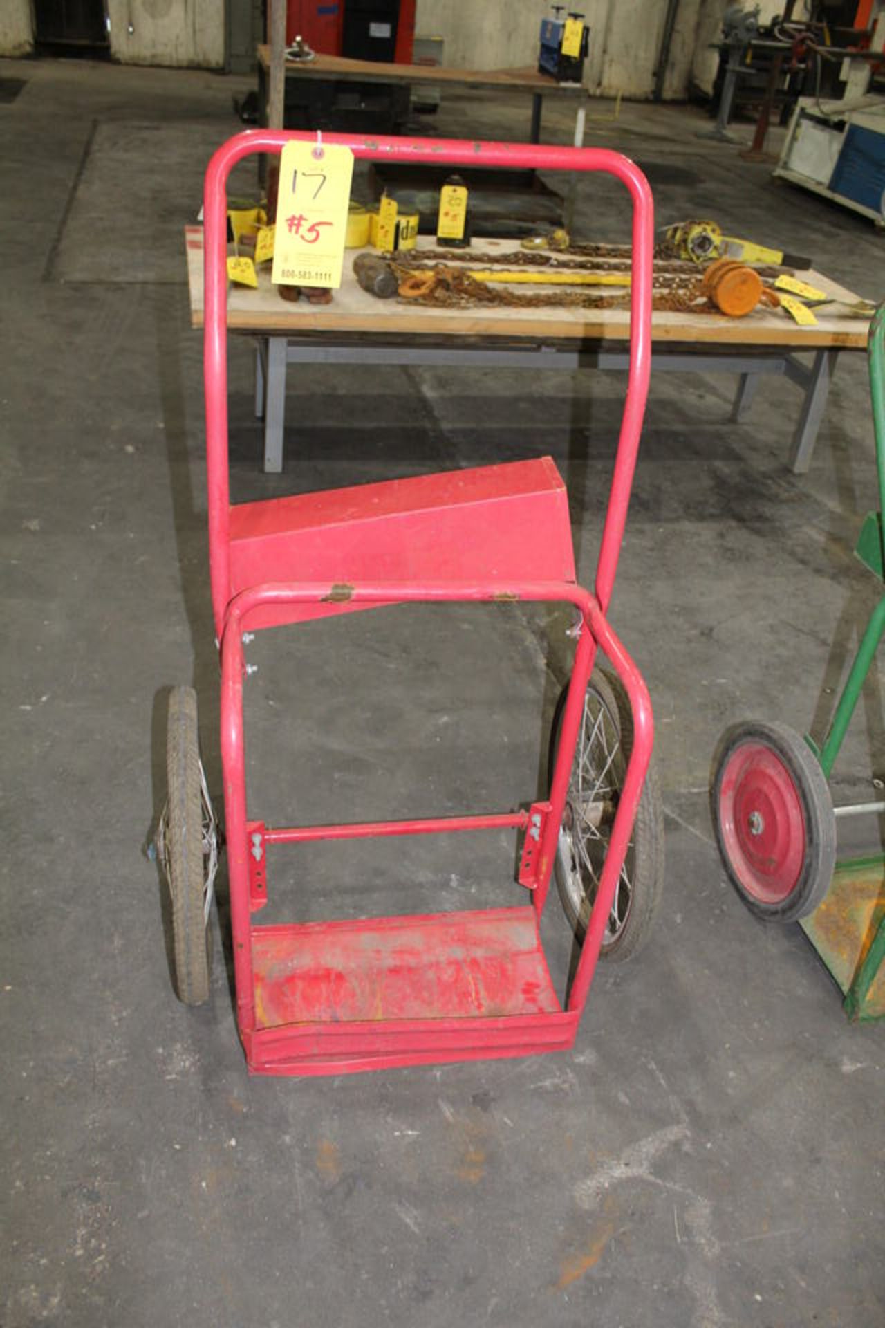 2 WHEEL CUTTING TORCH CARTS