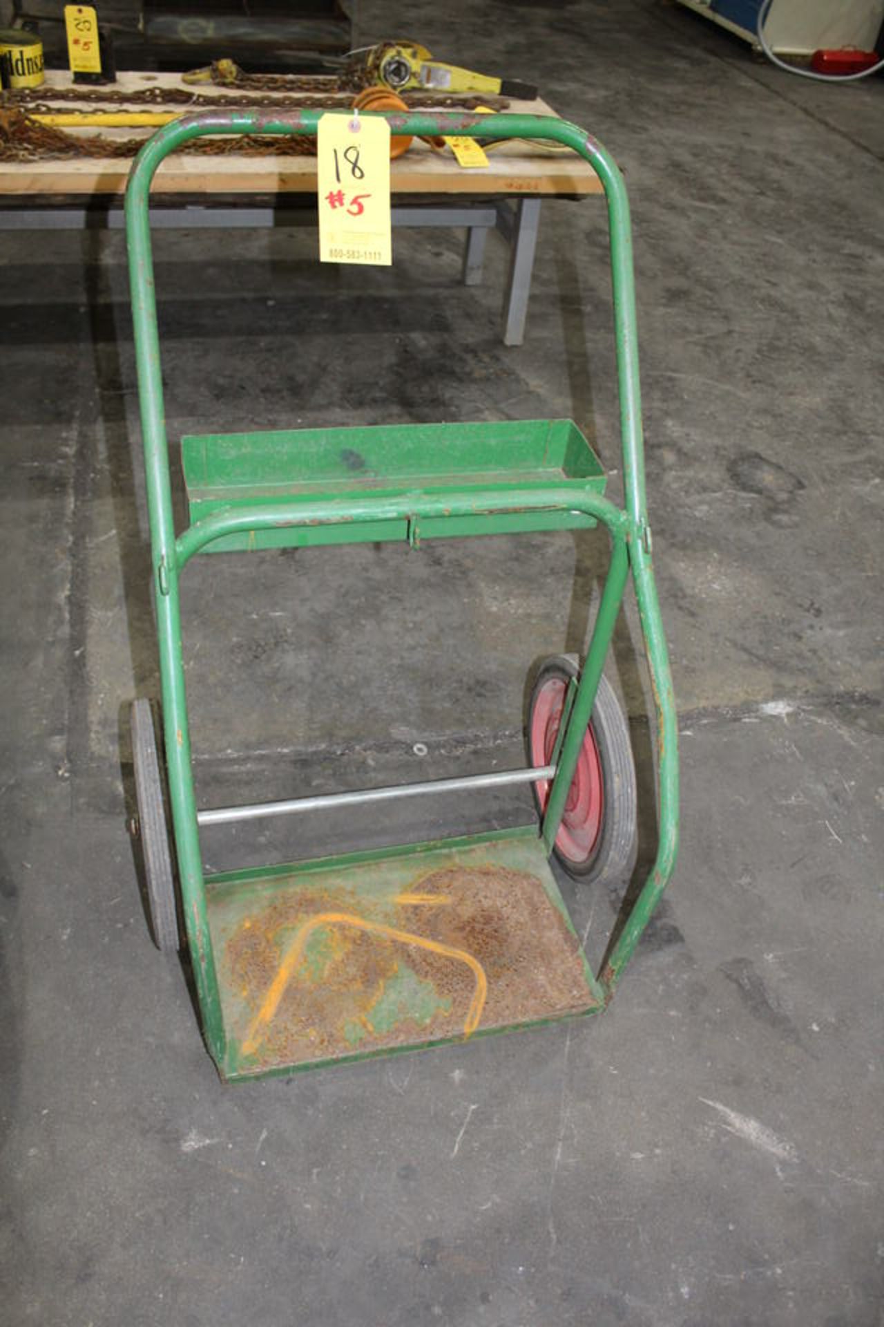 2 WHEEL CUTTING TORCH CARTS