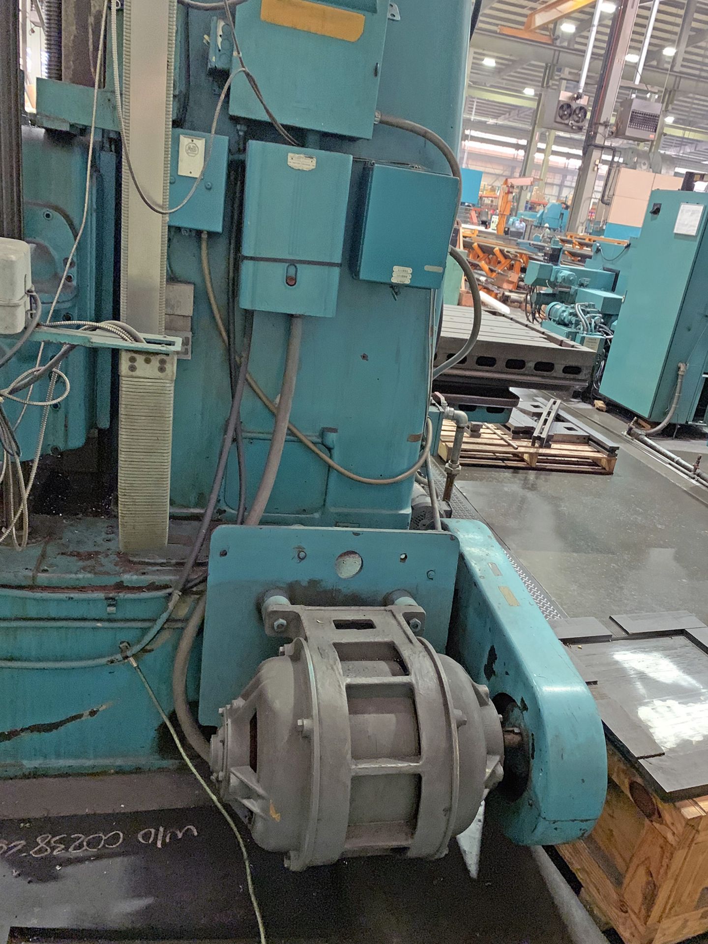 5" GIDDINGS & LEWIS MODEL 350-T TABLE TYPE HORIZONTAL BORING MILL - Image 11 of 13