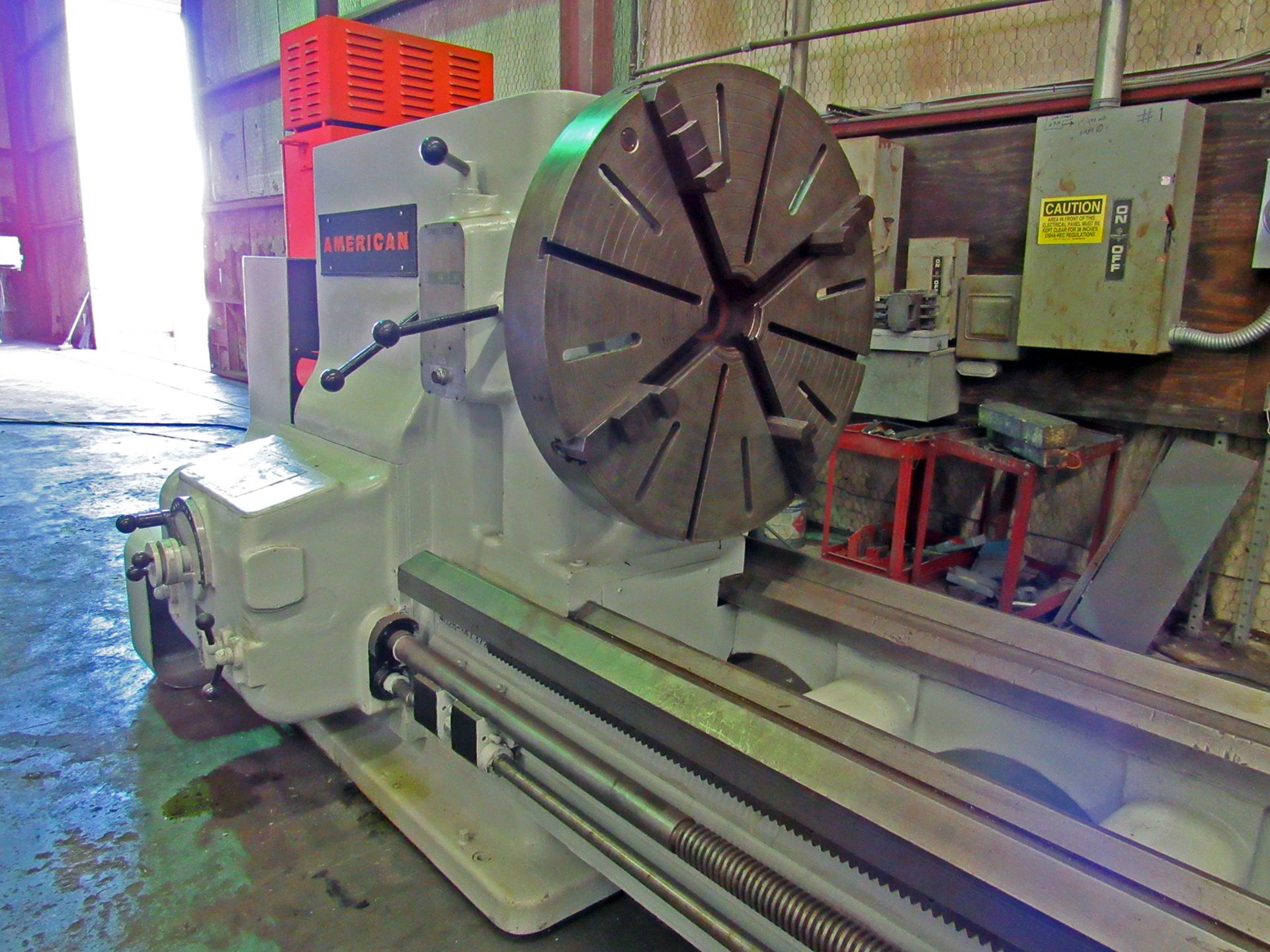 49" X 372" AMERICAN HEAVY DUTY ENGINE LATHE - Image 3 of 7