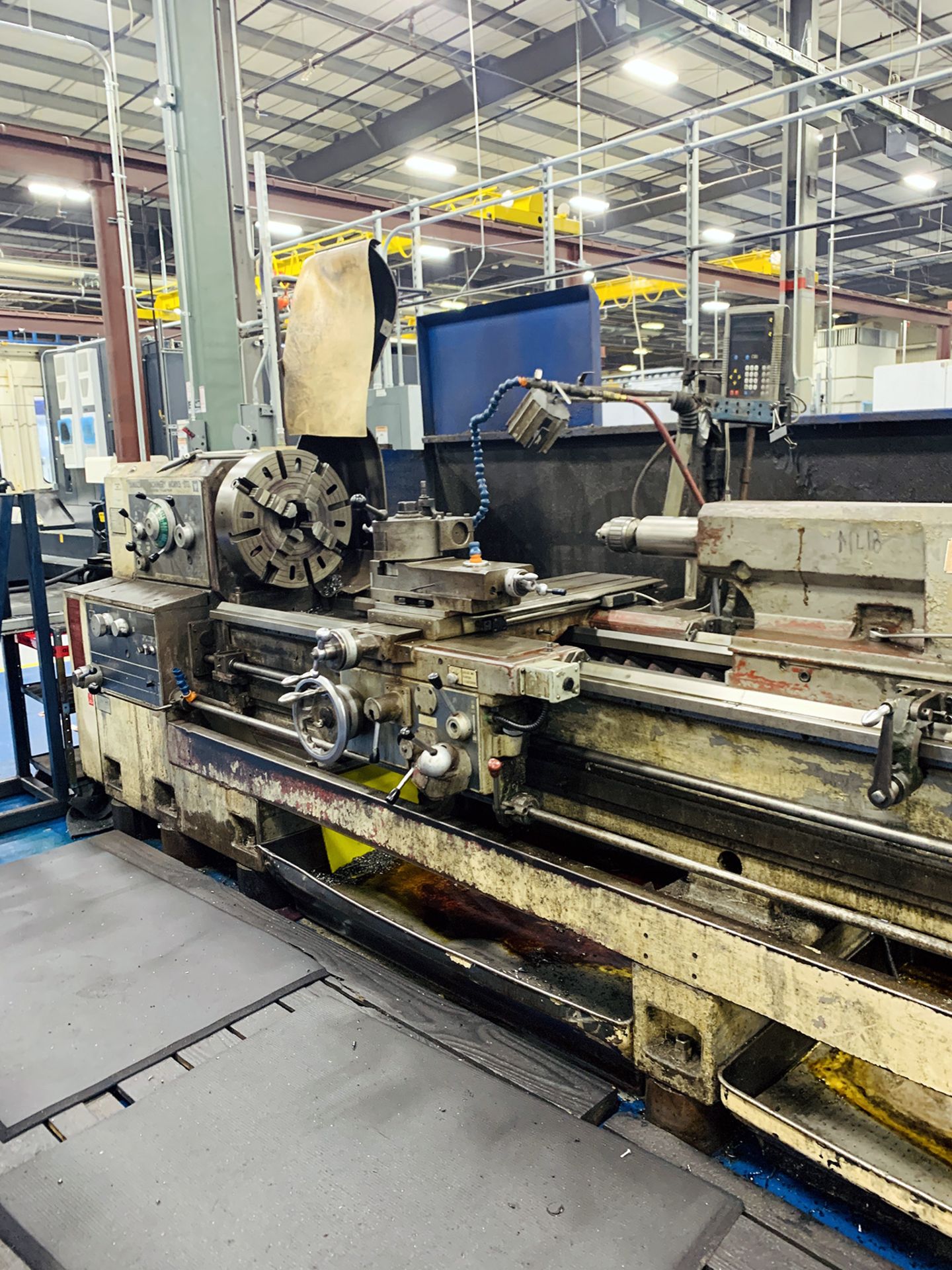 24" X 120" MAZAK MODEL 24 GAP BED ENGINE LATHE - Image 2 of 10