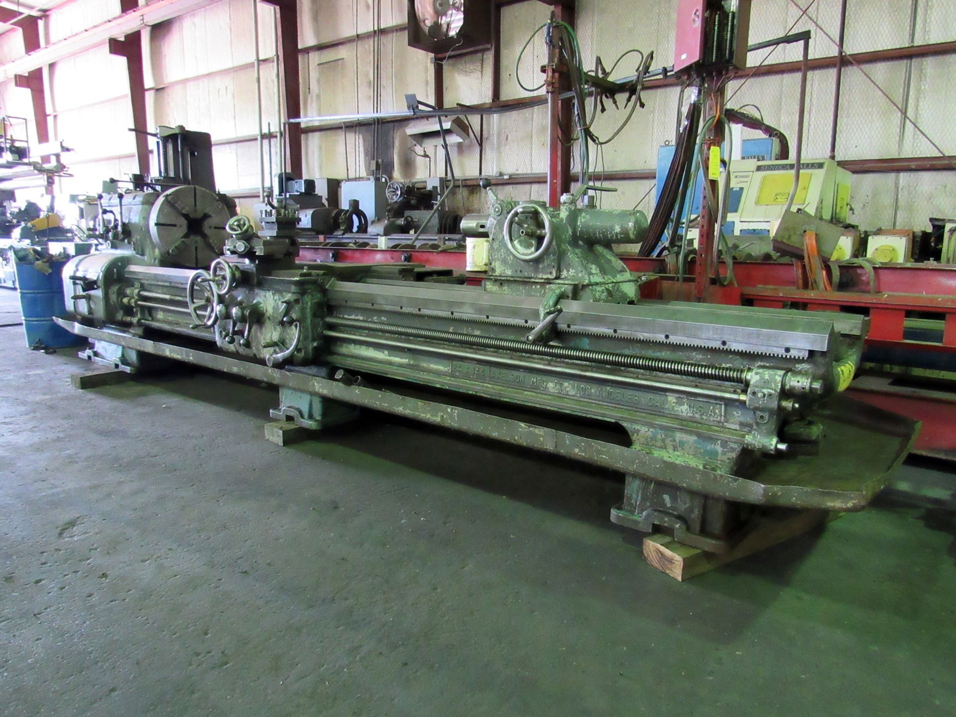 28" x 144" AXELSON ENGINE LATHE - Image 3 of 10