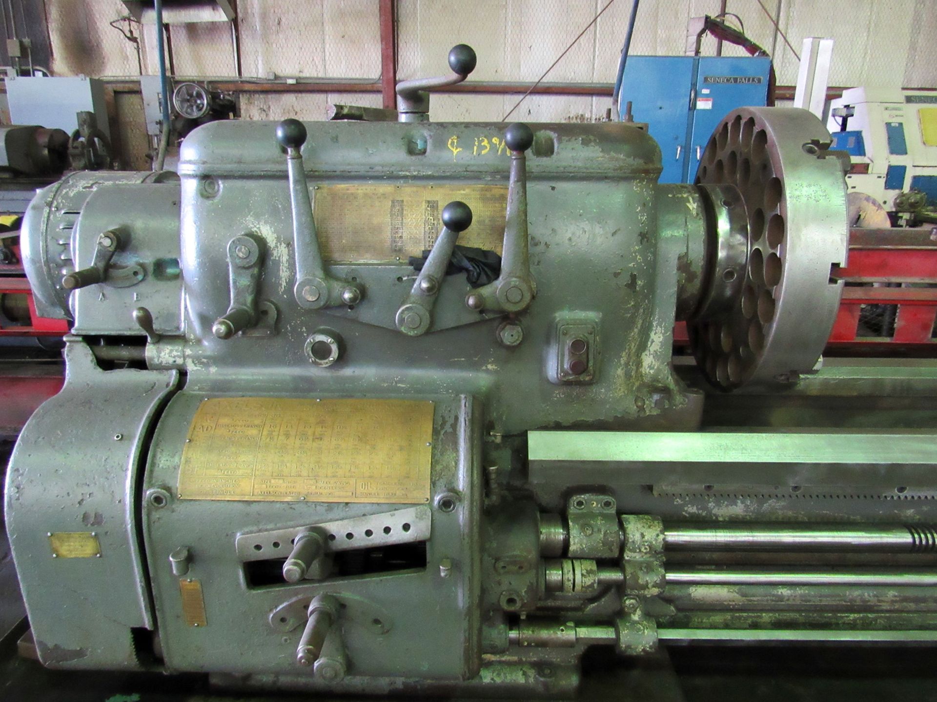 28" x 144" AXELSON ENGINE LATHE - Image 4 of 10