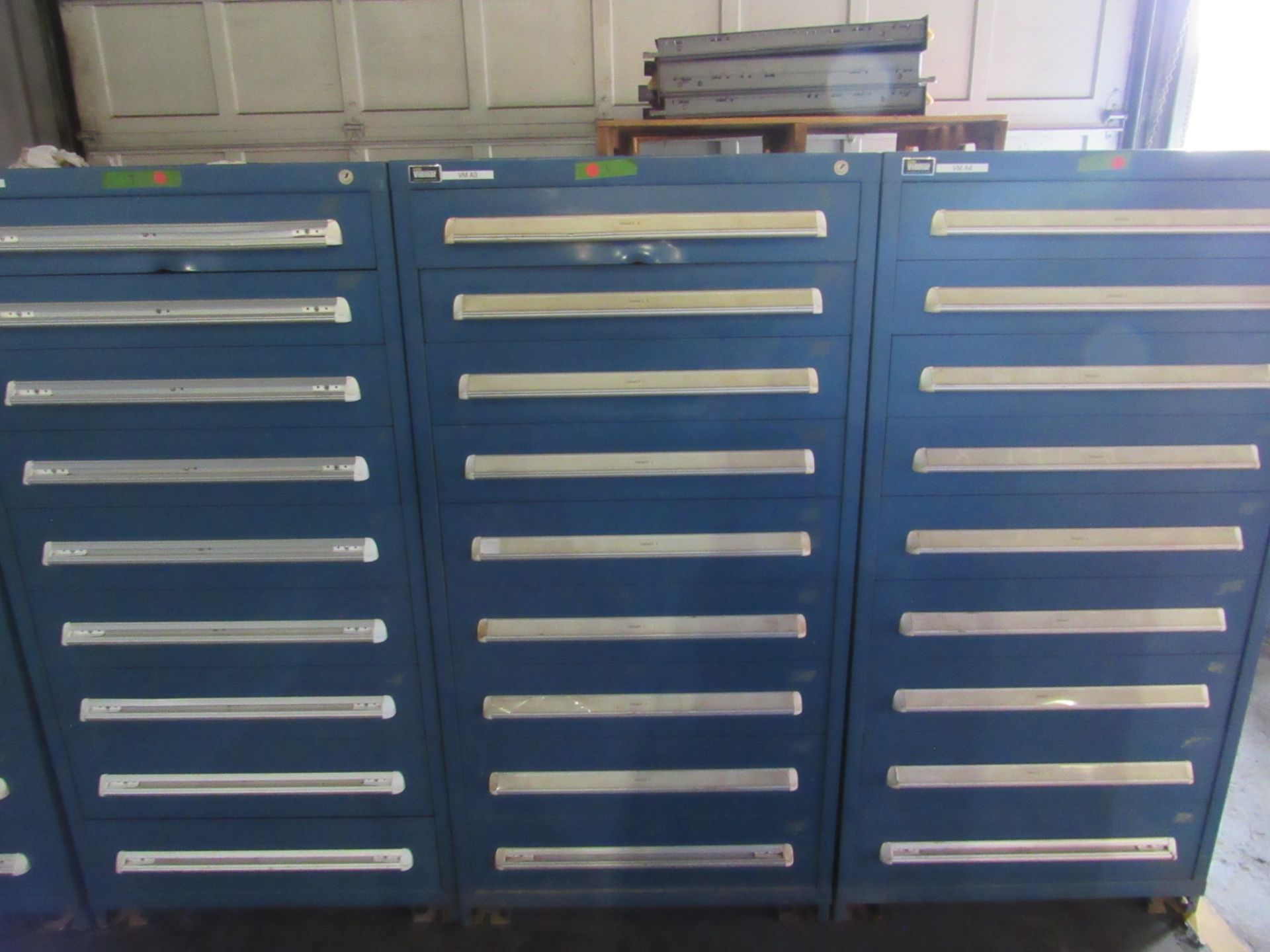 Vidmar Cabinets; Bank of 4, 9 Drawer, #5, #6, #7, #8 - Image 5 of 16