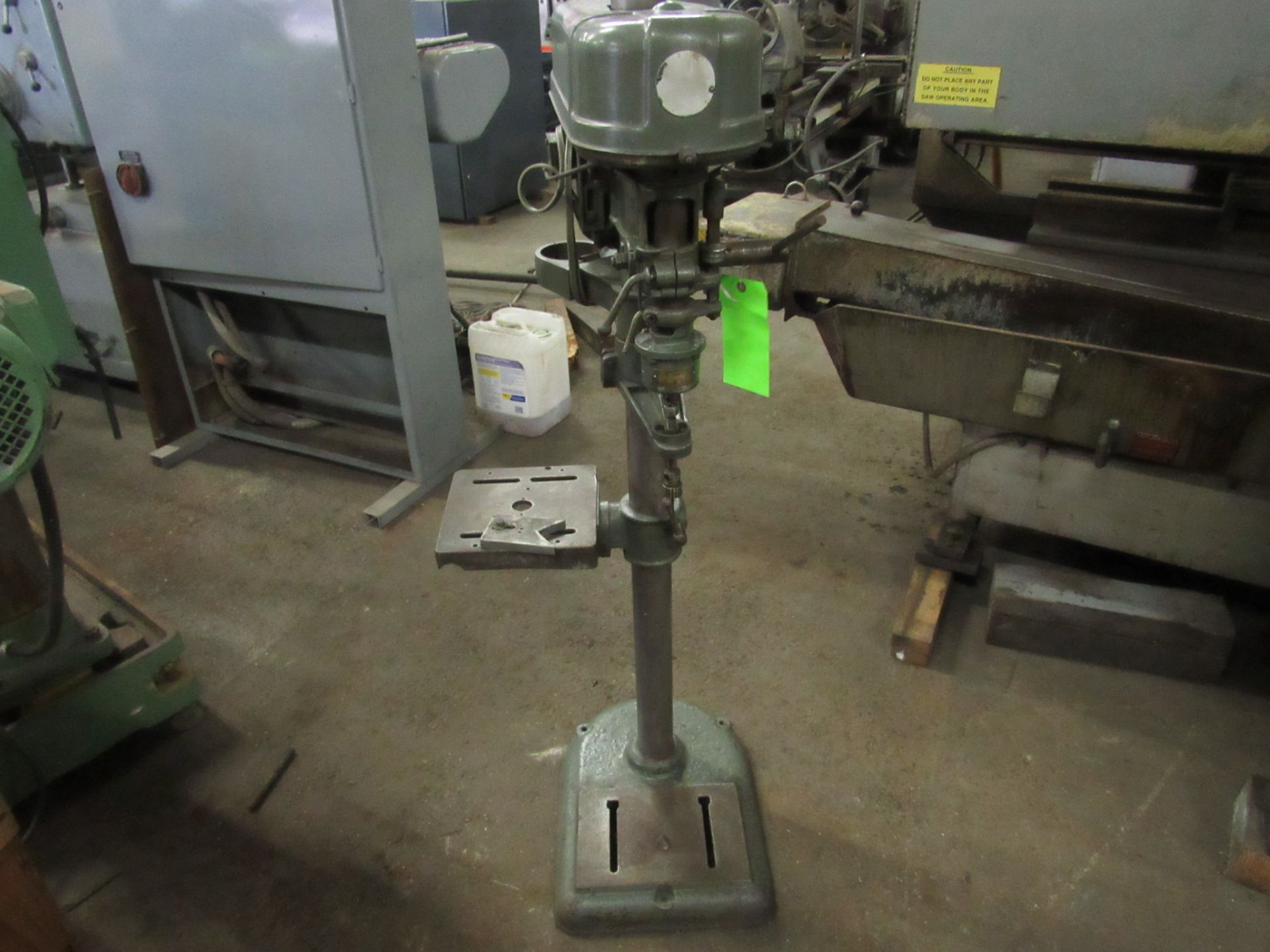 DRILL PRESS WITH PROCUNIER HIGH SPEED TAPPING CHUCK ATTACHMENT