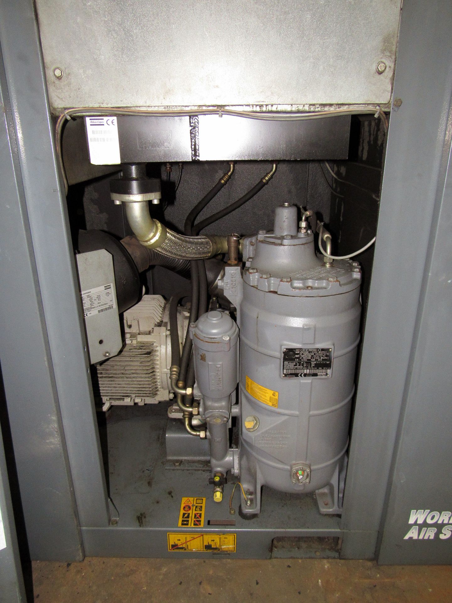 ATLAS COPCO MODEL GA37+FF OIL-INJECTED ROTARY SCREW AIR COMPRESSOR - Image 6 of 15