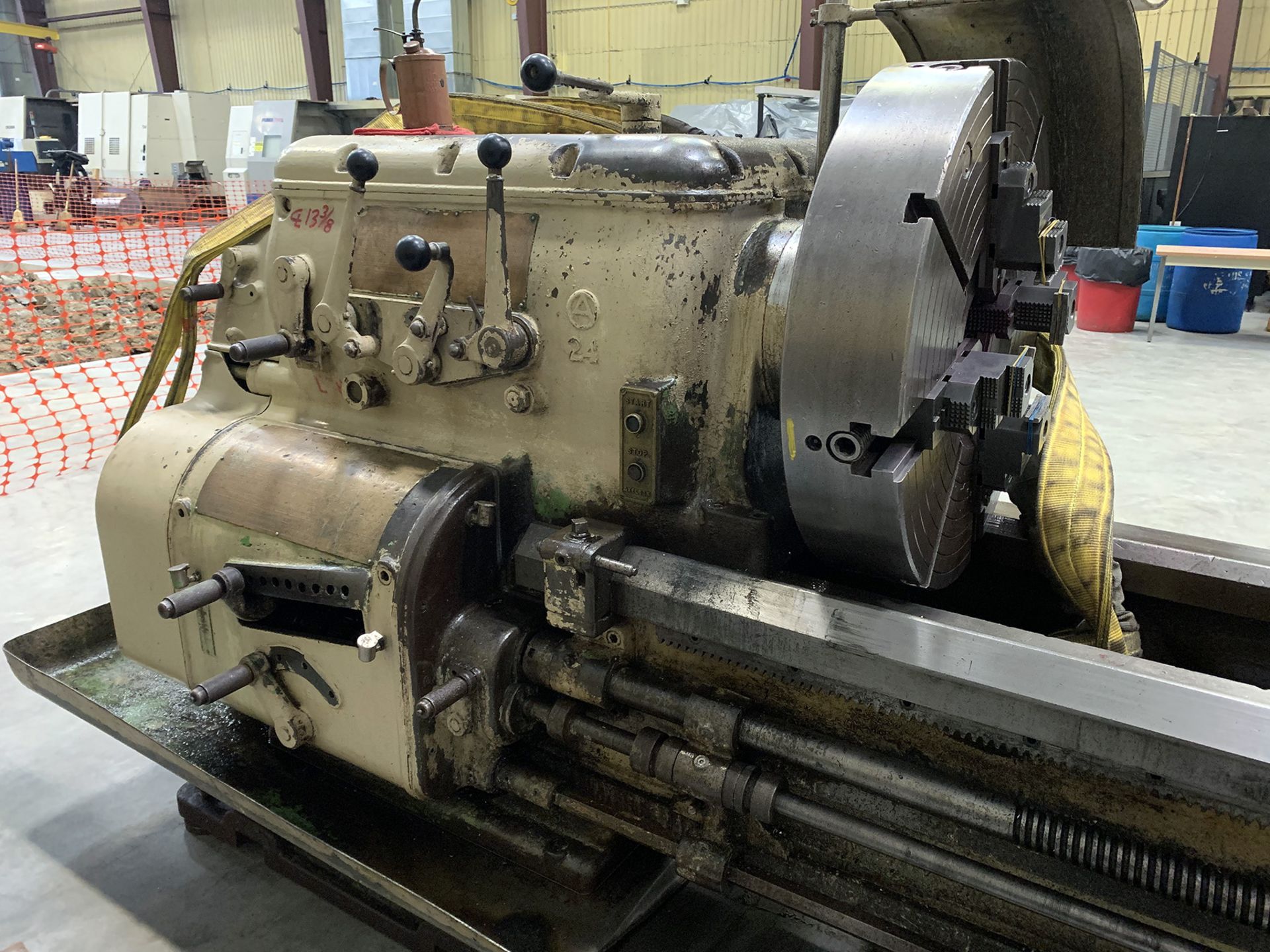 28" X 144" AXELSON ENGINE LATHE - Image 4 of 7