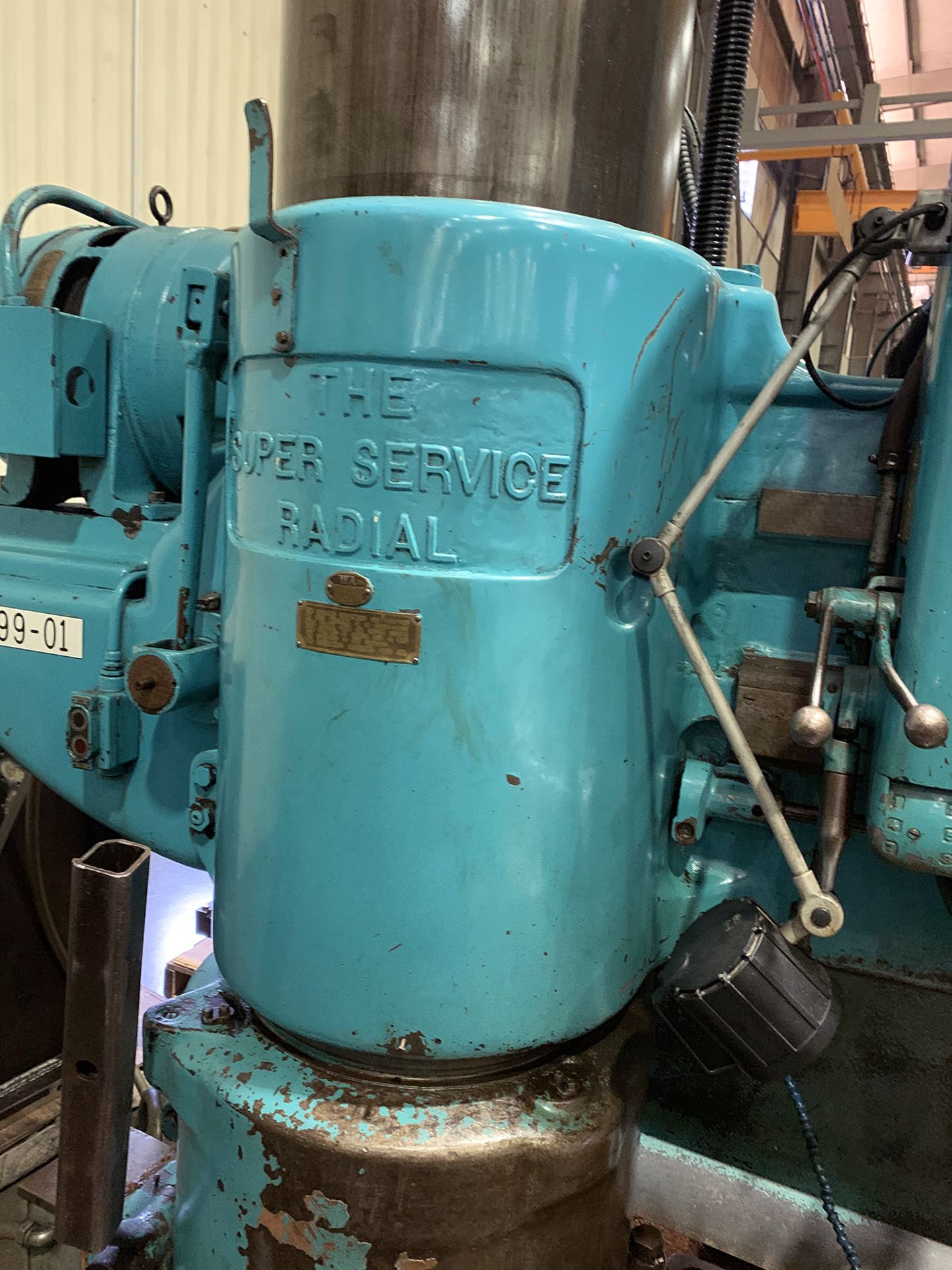 8' 19" CINCINNATI BICKFORD SUPER SERVICE RADIAL ARM DRILL - Image 7 of 9