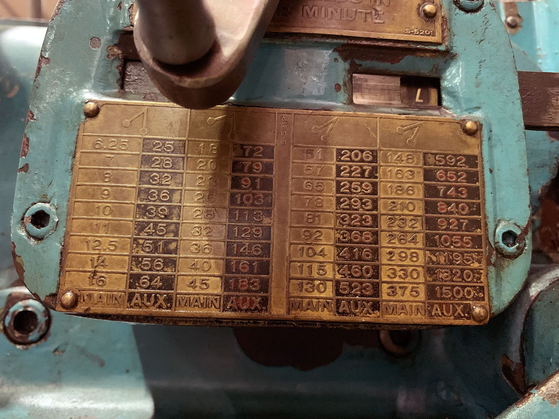 5" GIDDINGS & LEWIS MODEL 350-T TABLE TYPE HORIZONTAL BORING MILL - Image 12 of 13