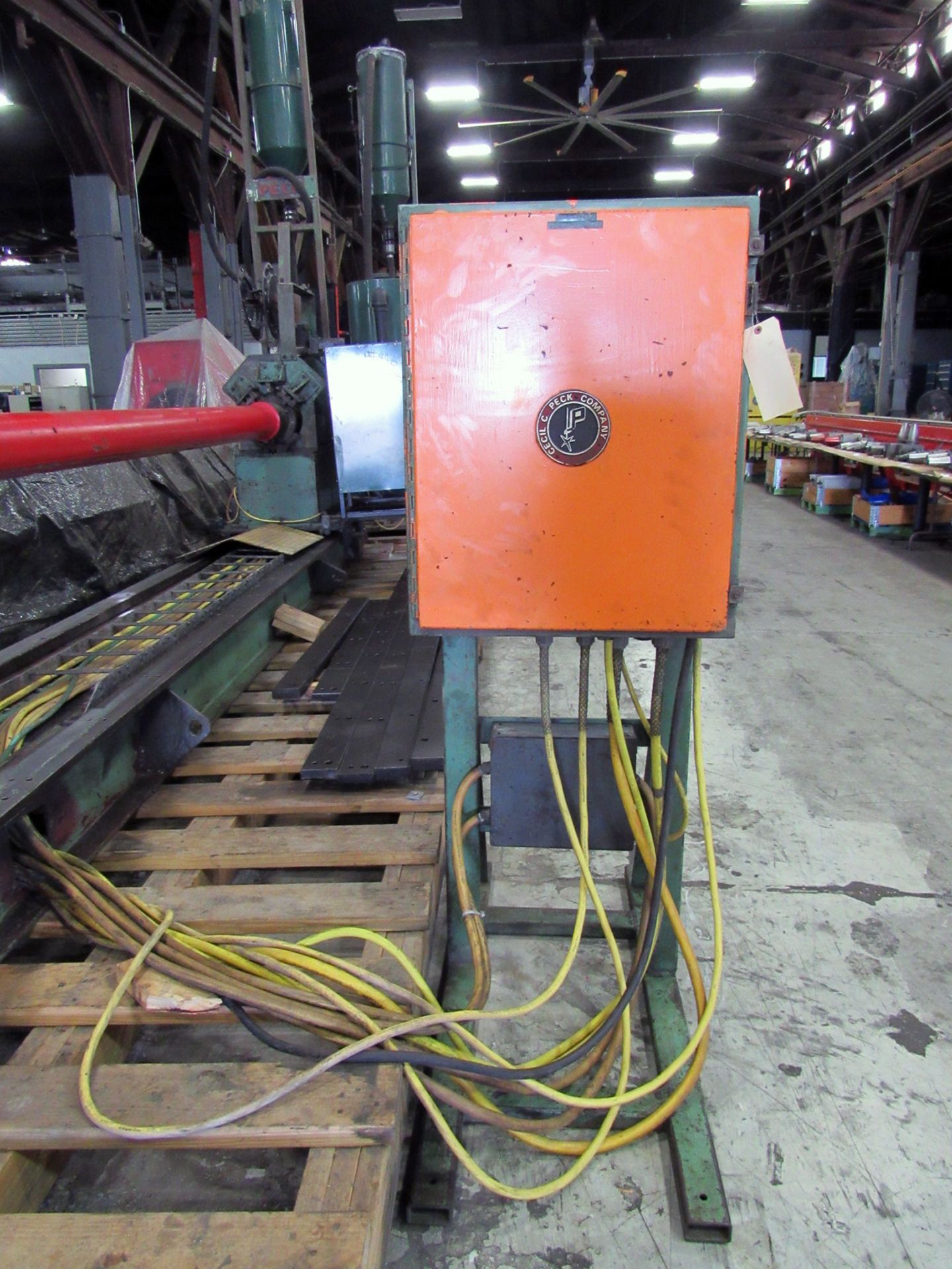 I.D. SEAM WELDING MACHINE, MFD. BY CECIL PECK AUTOMATED WELDING EQUIPMENT - Image 10 of 17