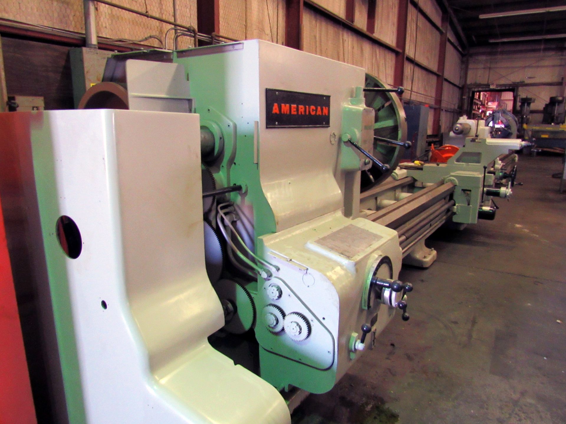 49" X 372" AMERICAN HEAVY DUTY ENGINE LATHE