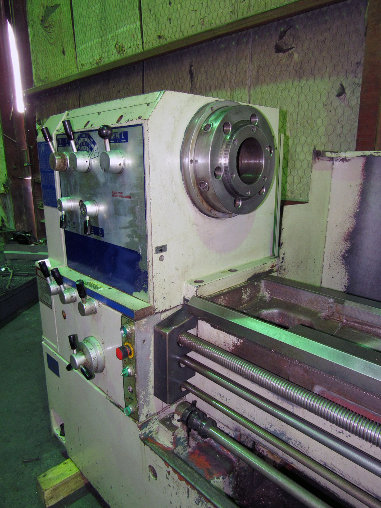 30" X 120" SHARP MODEL 30120C ENGINE LATHE - Image 9 of 14