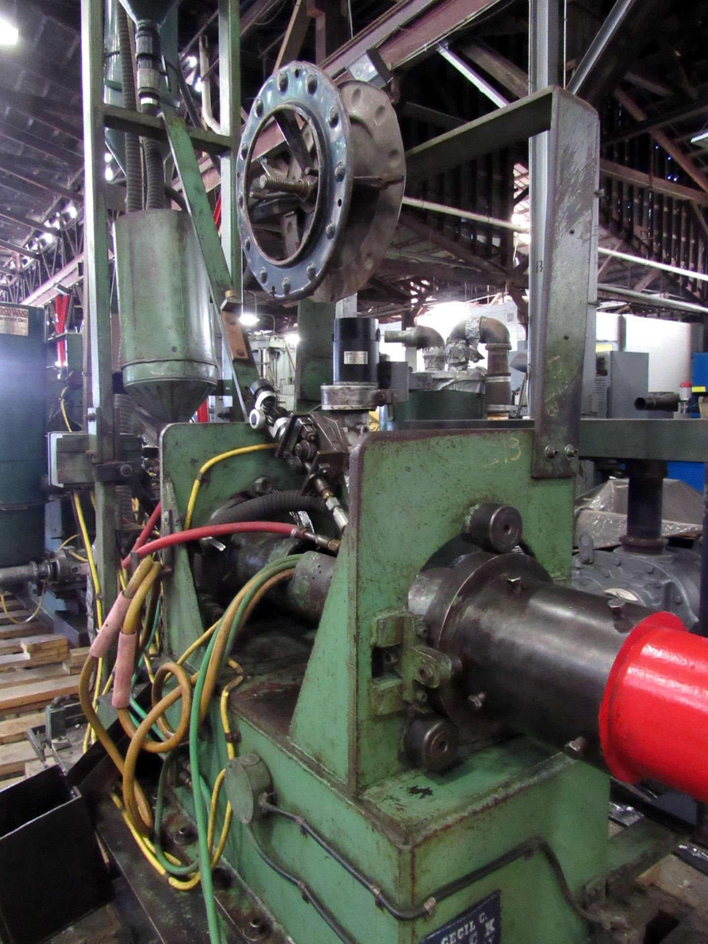 I.D. SEAM WELDING MACHINE, MFD. BY CECIL PECK AUTOMATED WELDING EQUIPMENT - Image 5 of 20